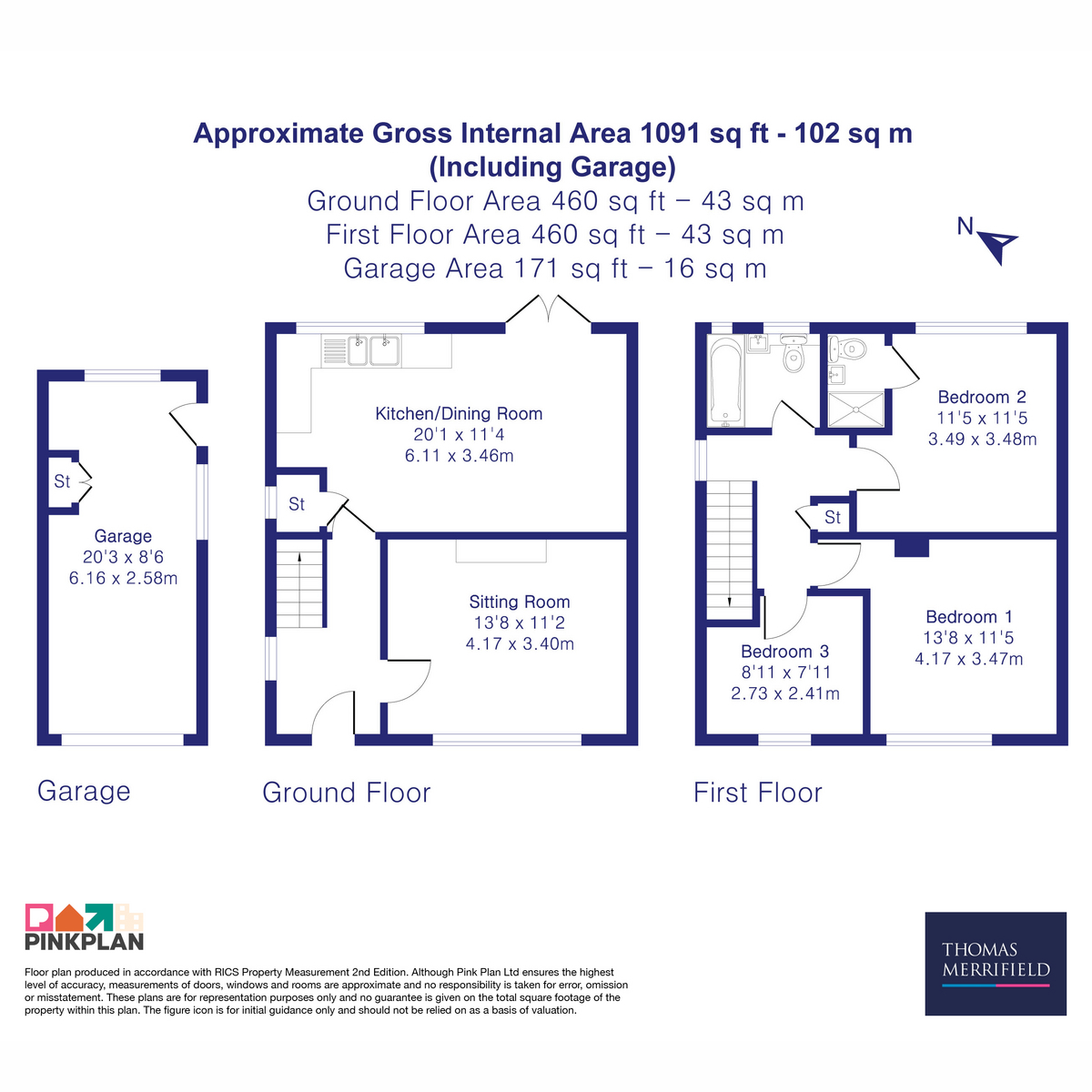 9, Chilton Close, Abingdon floorplan