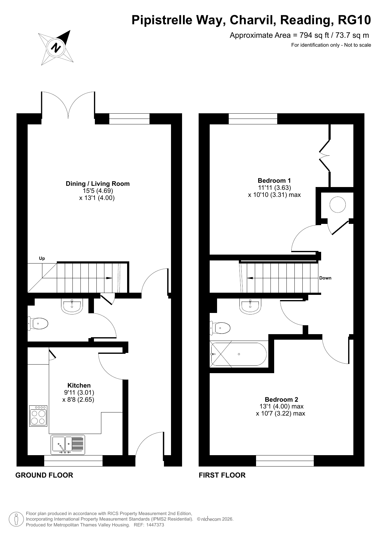 Pipistrelle Way Charvil, Reading floorplan