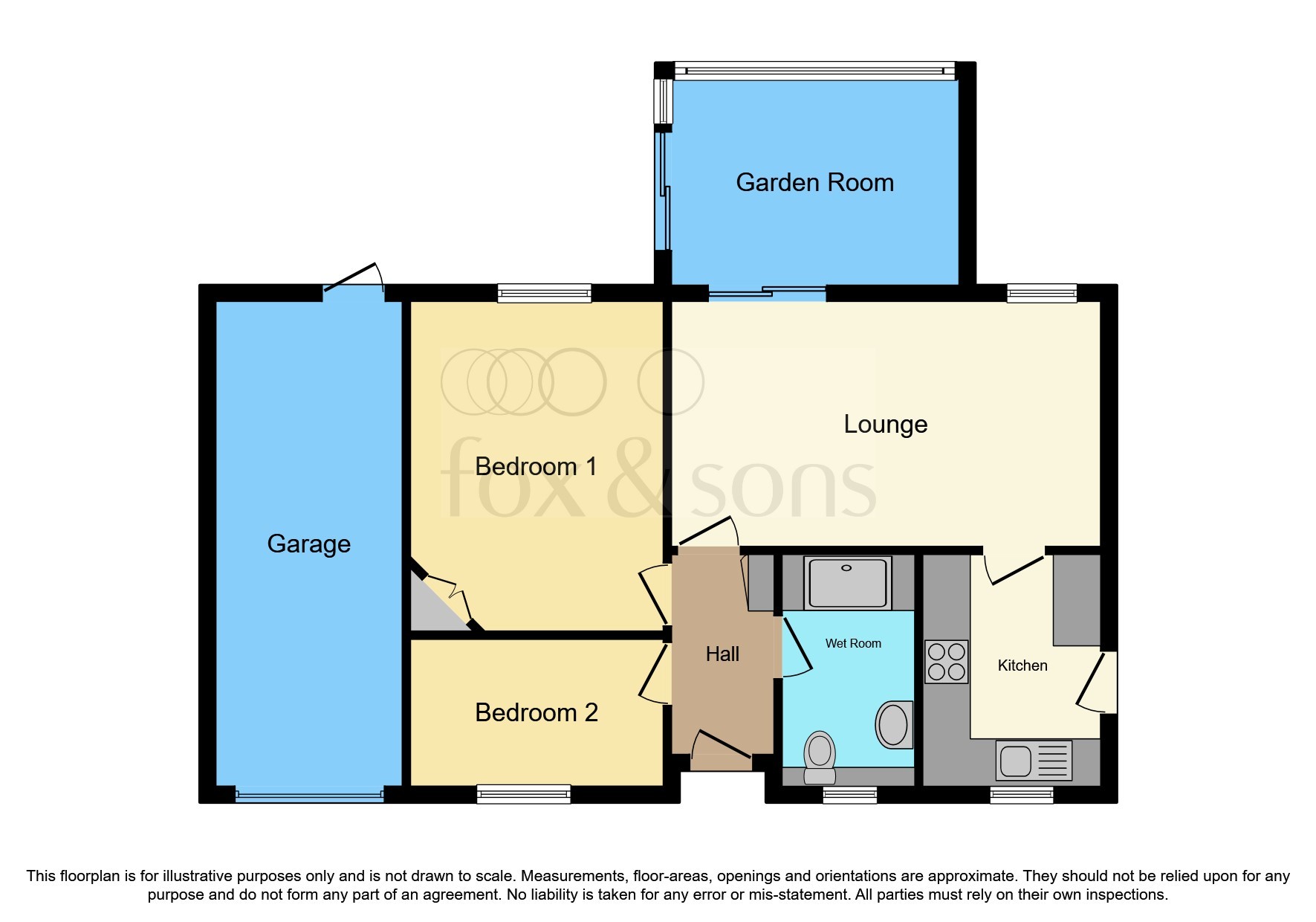 12, Heron Close, Minehead floorplan
