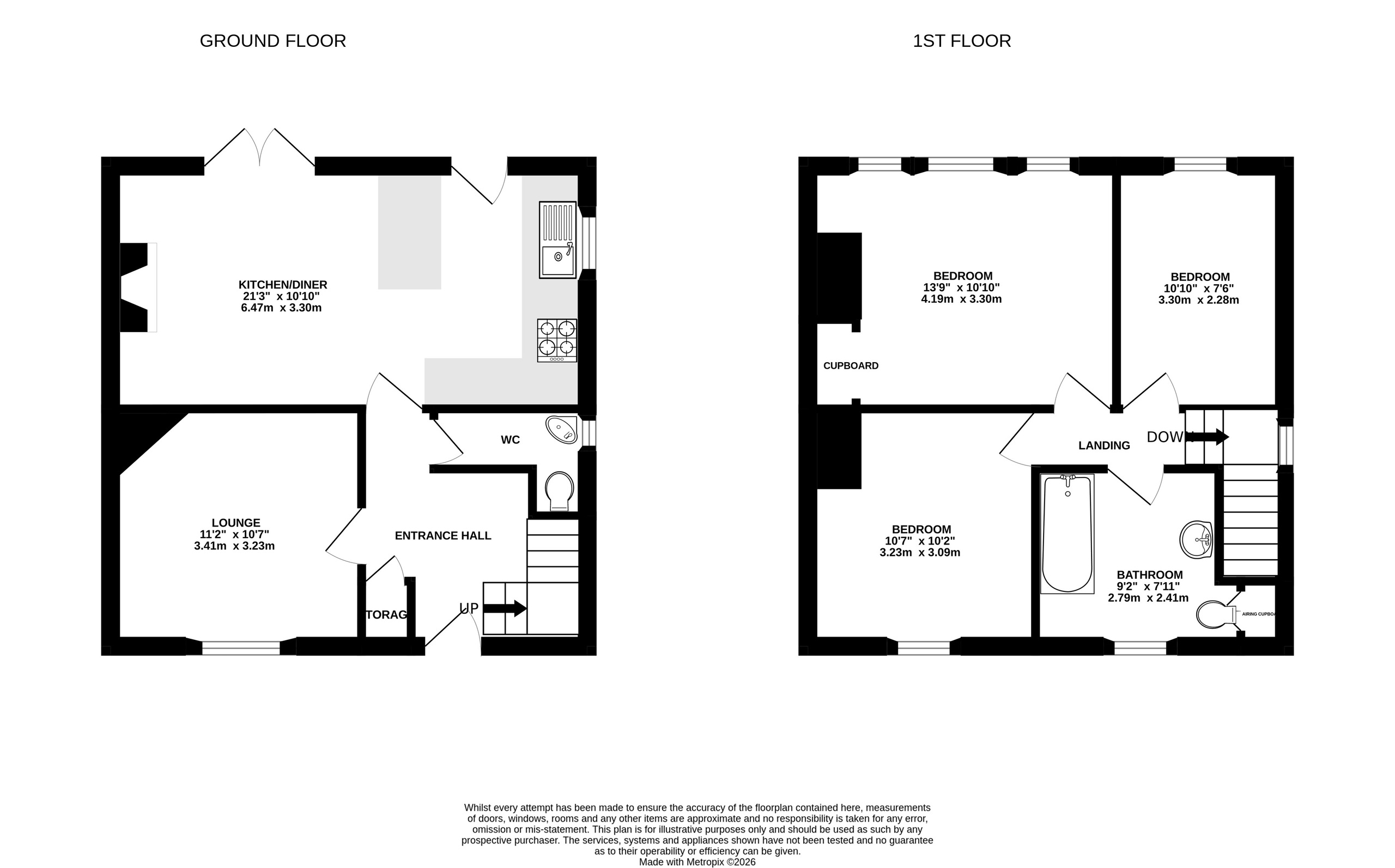 121 Westbury Lane, Bristol floorplan