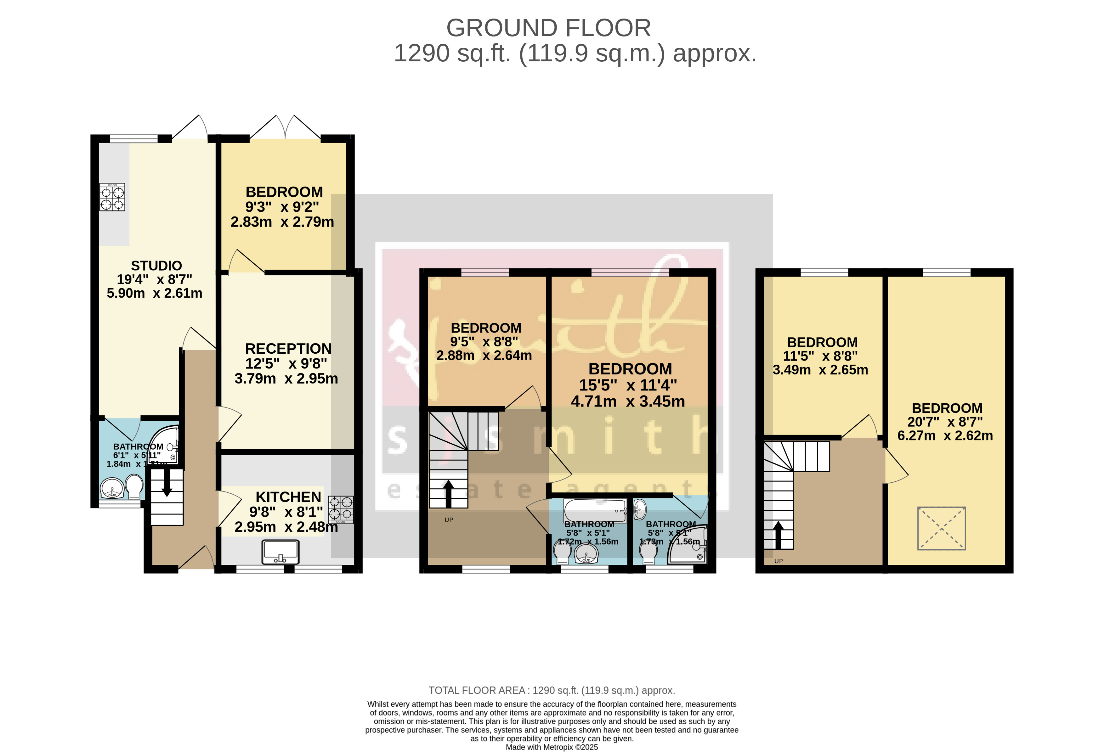 Room 3, 16, Cherry Crescent, Brentford floorplan