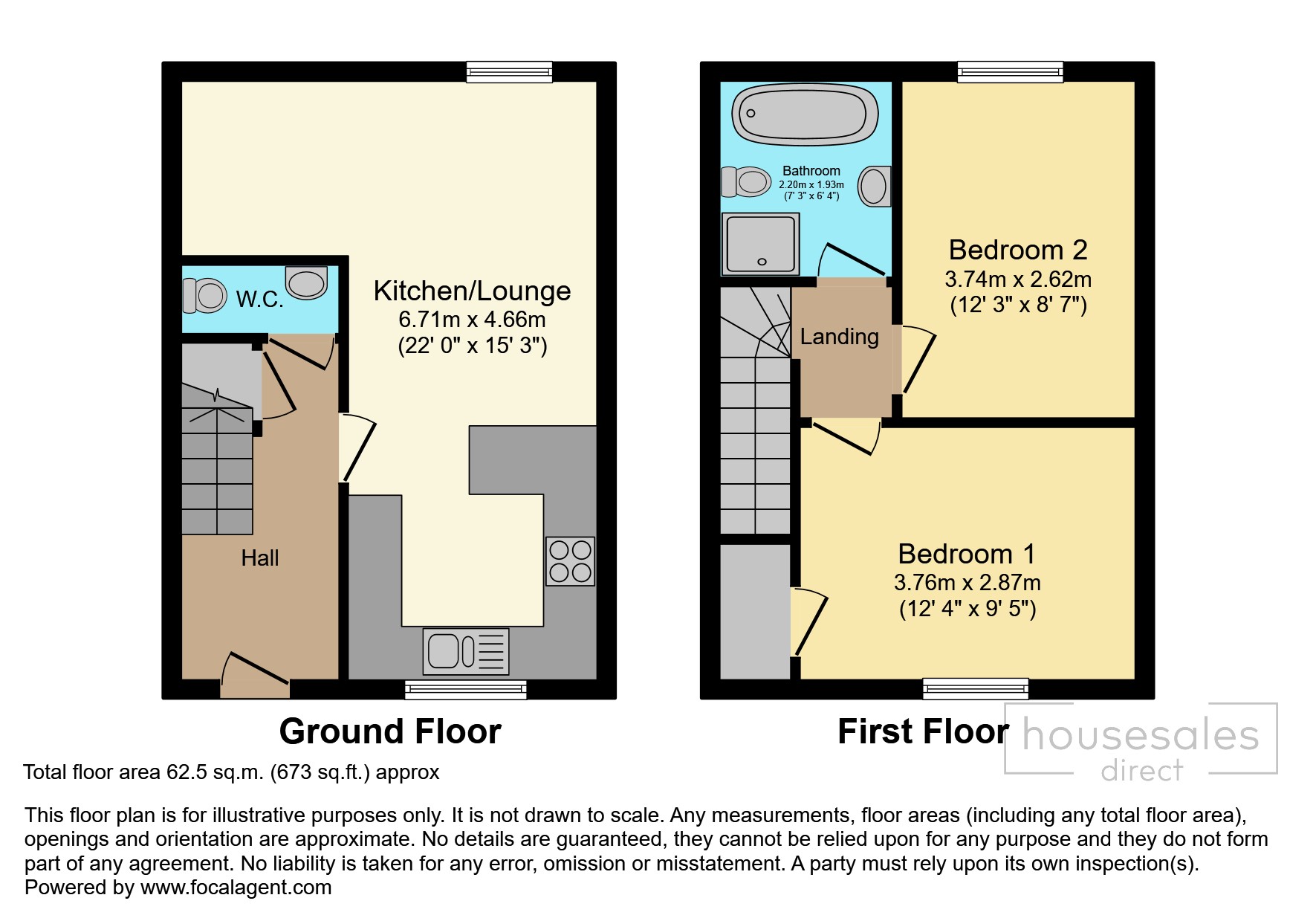 3, Tannery Mews, Tewkesbury floorplan