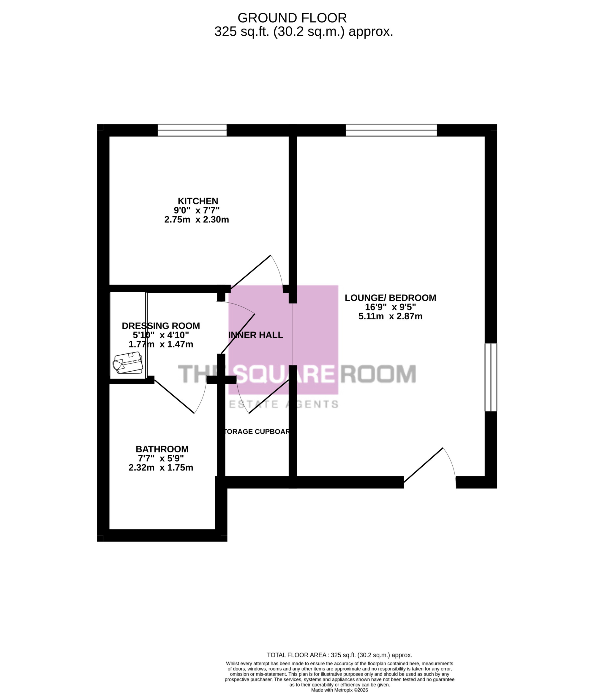 78, The Spinney, Cleveleys floorplan
