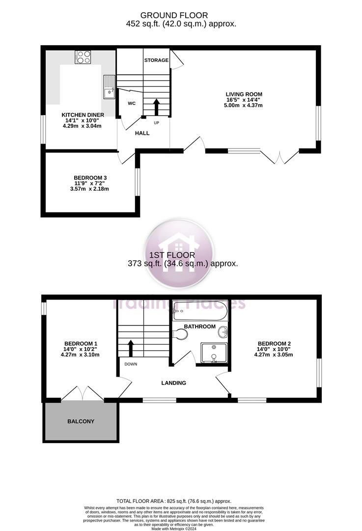 Tidal View, 6, Estuary Drive, Alnwick floorplan