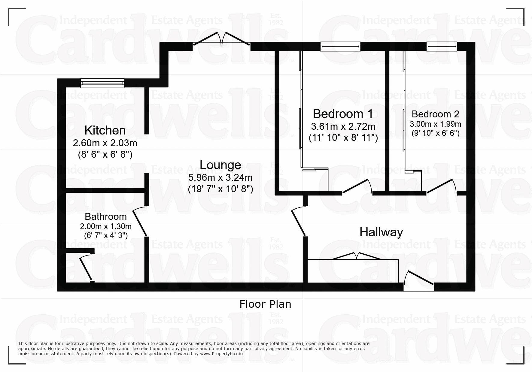 85, Daisyfield Court, Bury floorplan