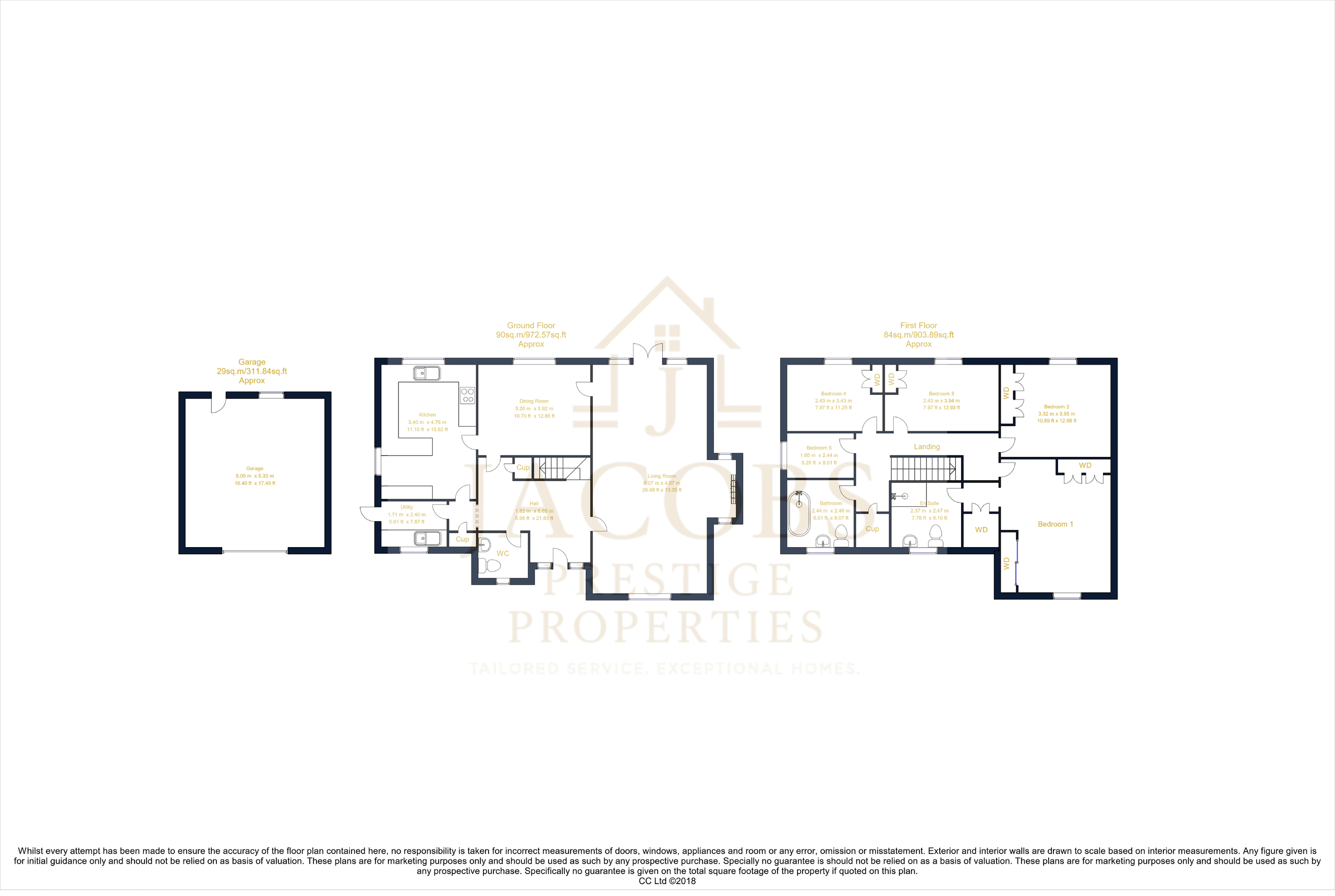 7 Darleydale Close, Mansfield floorplan