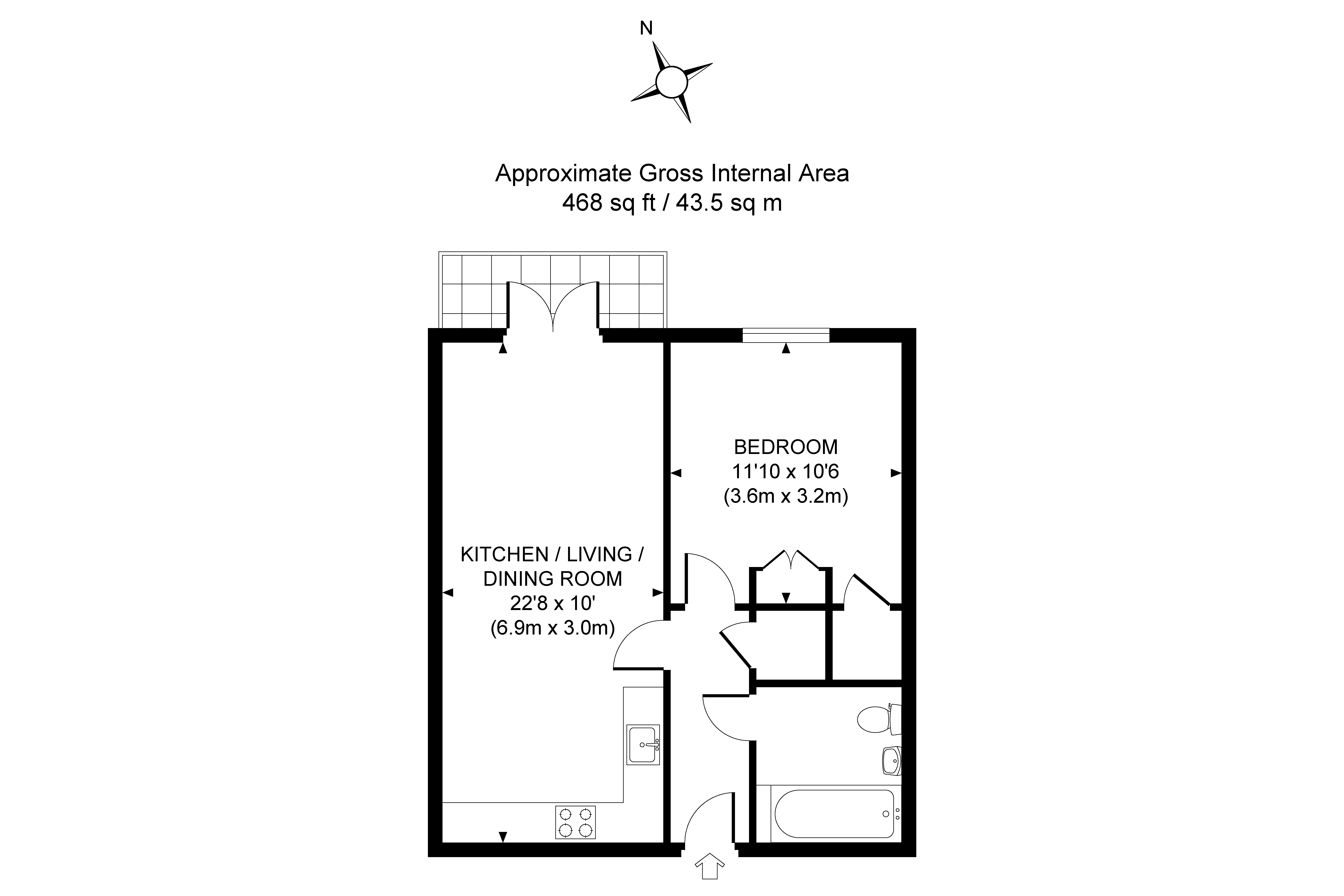 Cardinal Place, Woking floorplan