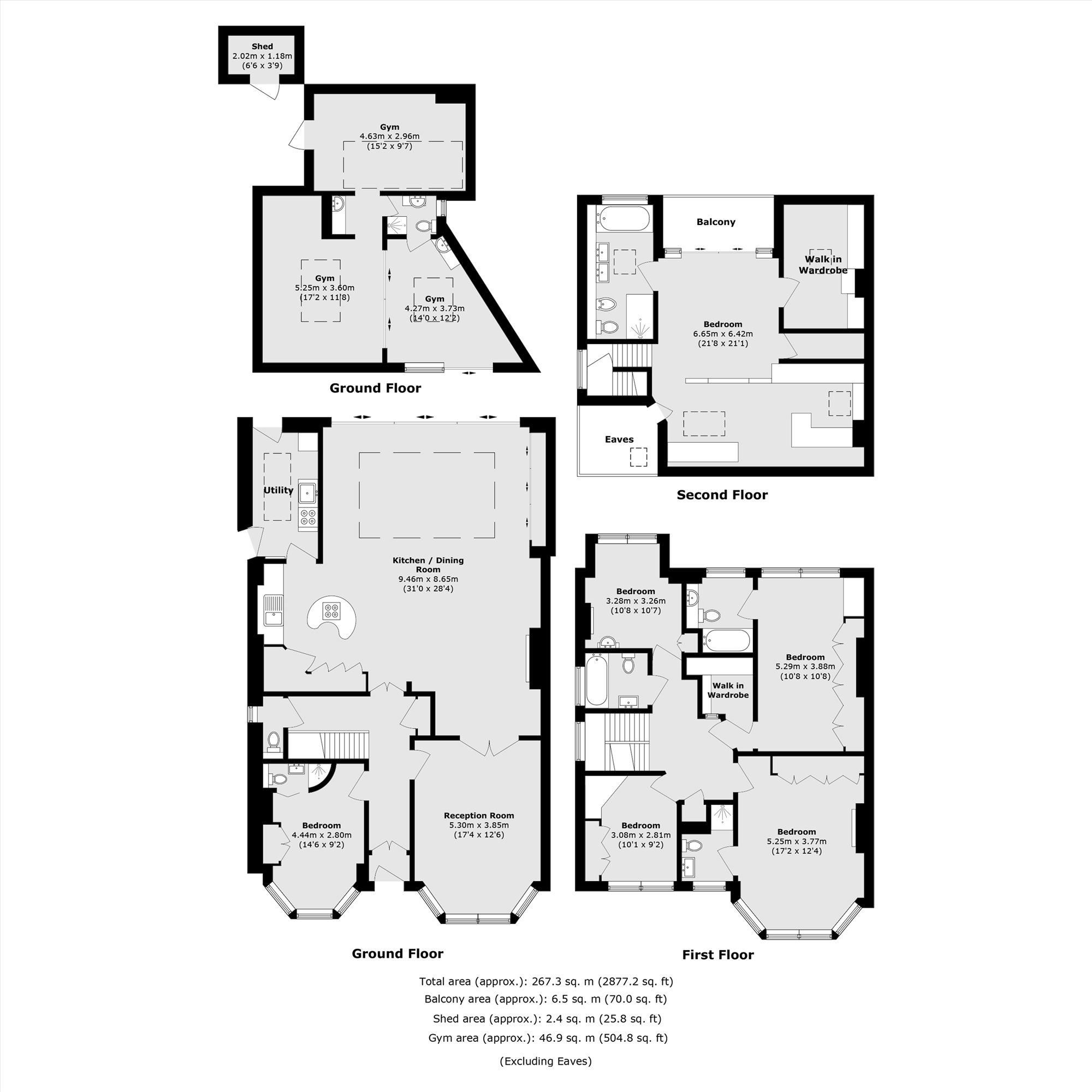 30, Redbourne Avenue, London floorplan