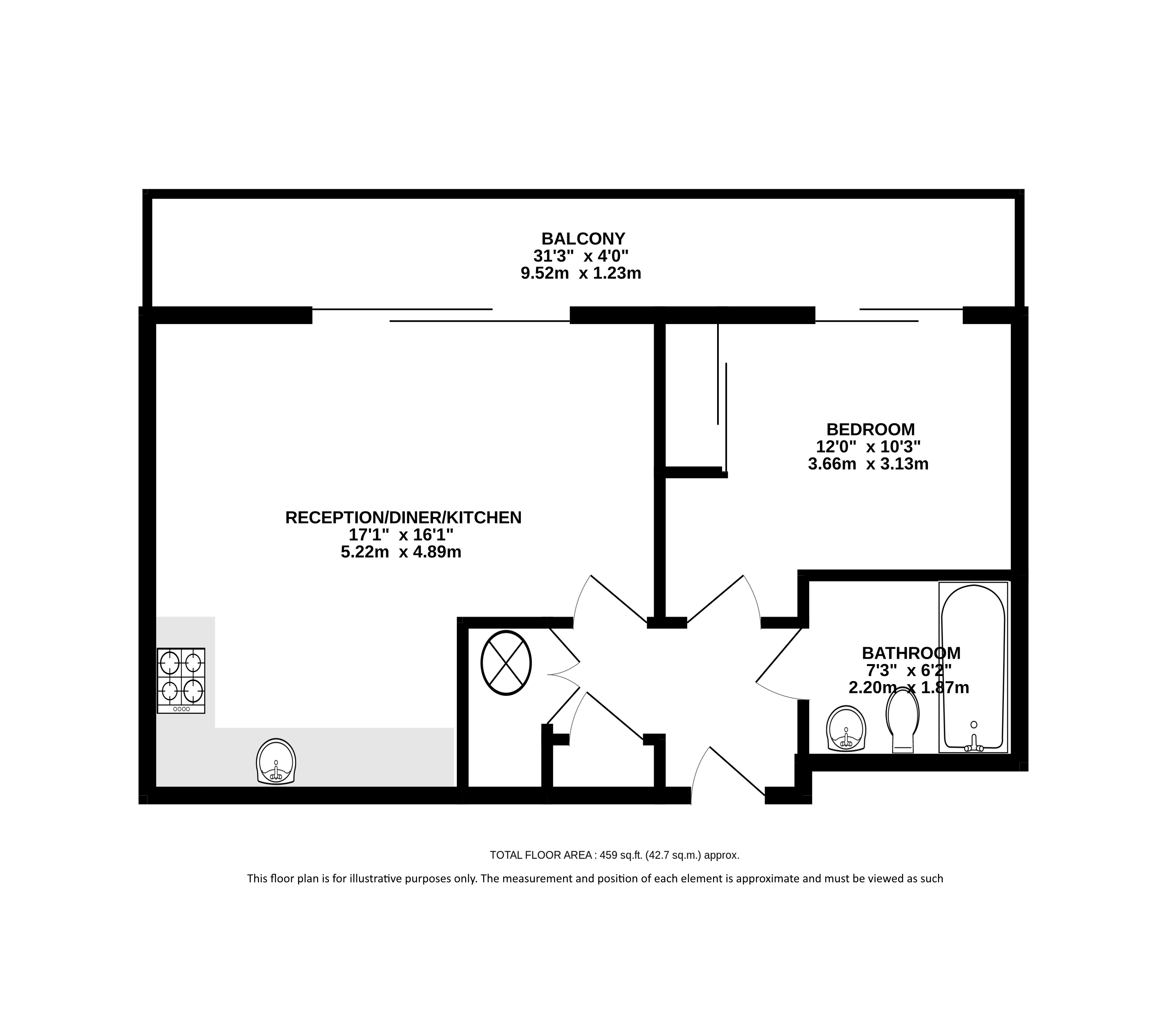 Newsom Place, St. Albans floorplan