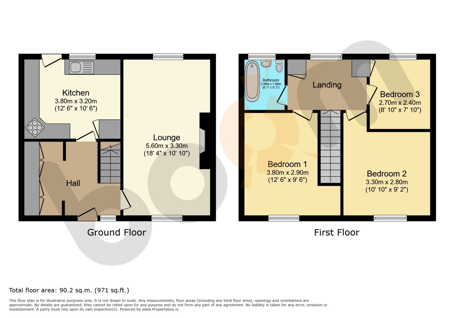 9, Sanda Place, Saltcoats floorplan