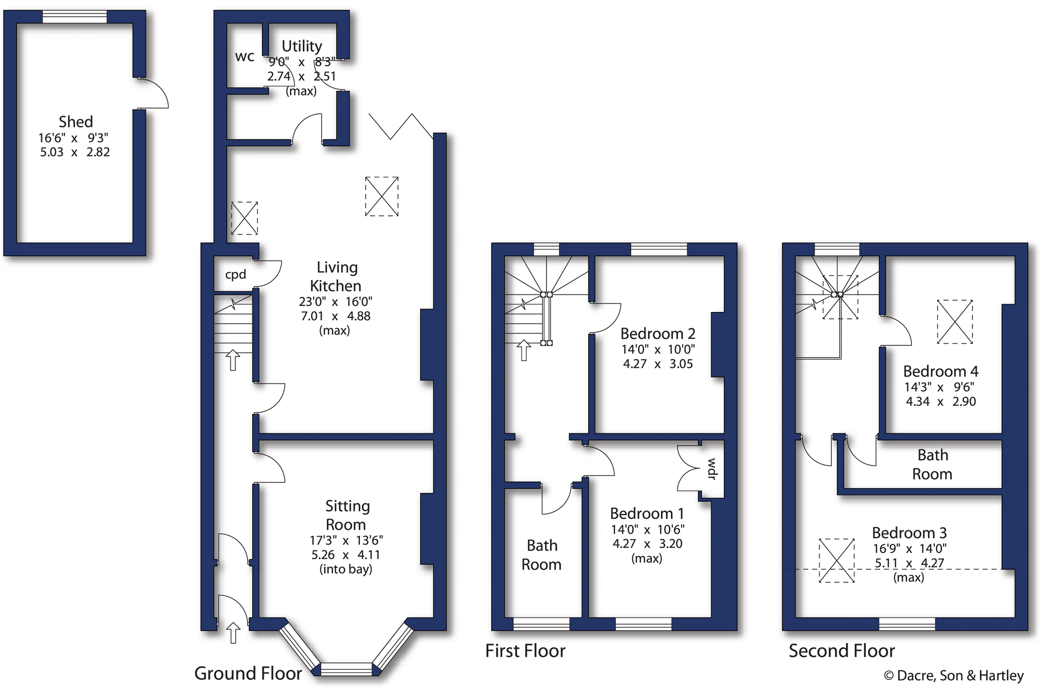 3, Prospect Terrace, North Yorkshire floorplan