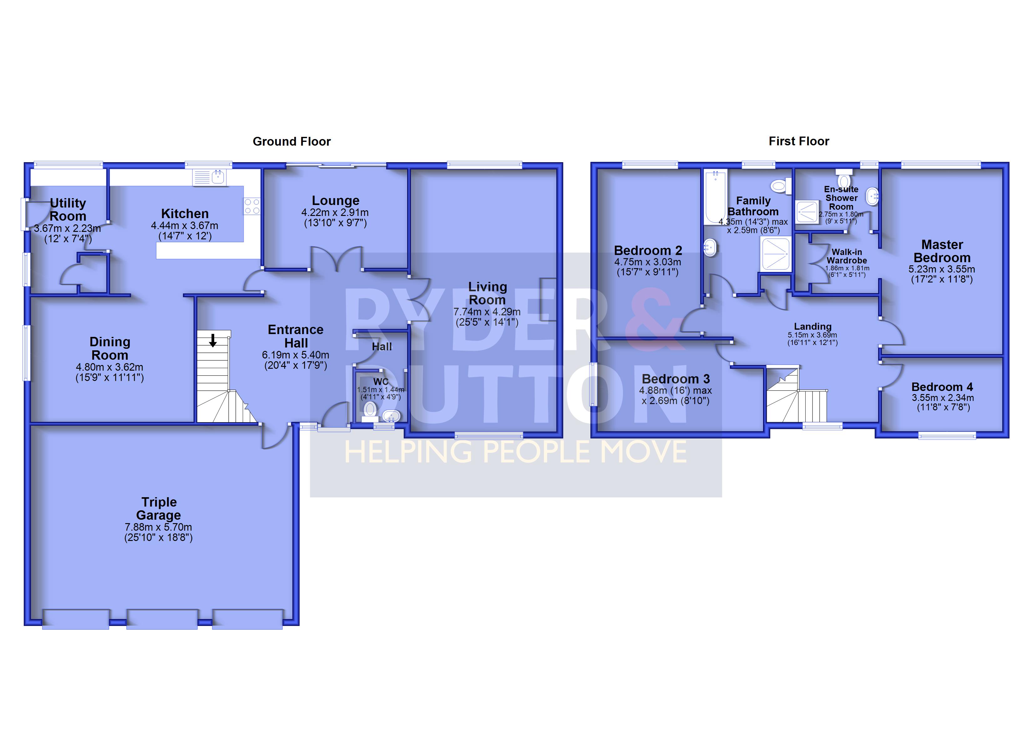 23, Mitton Avenue, Rossendale floorplan