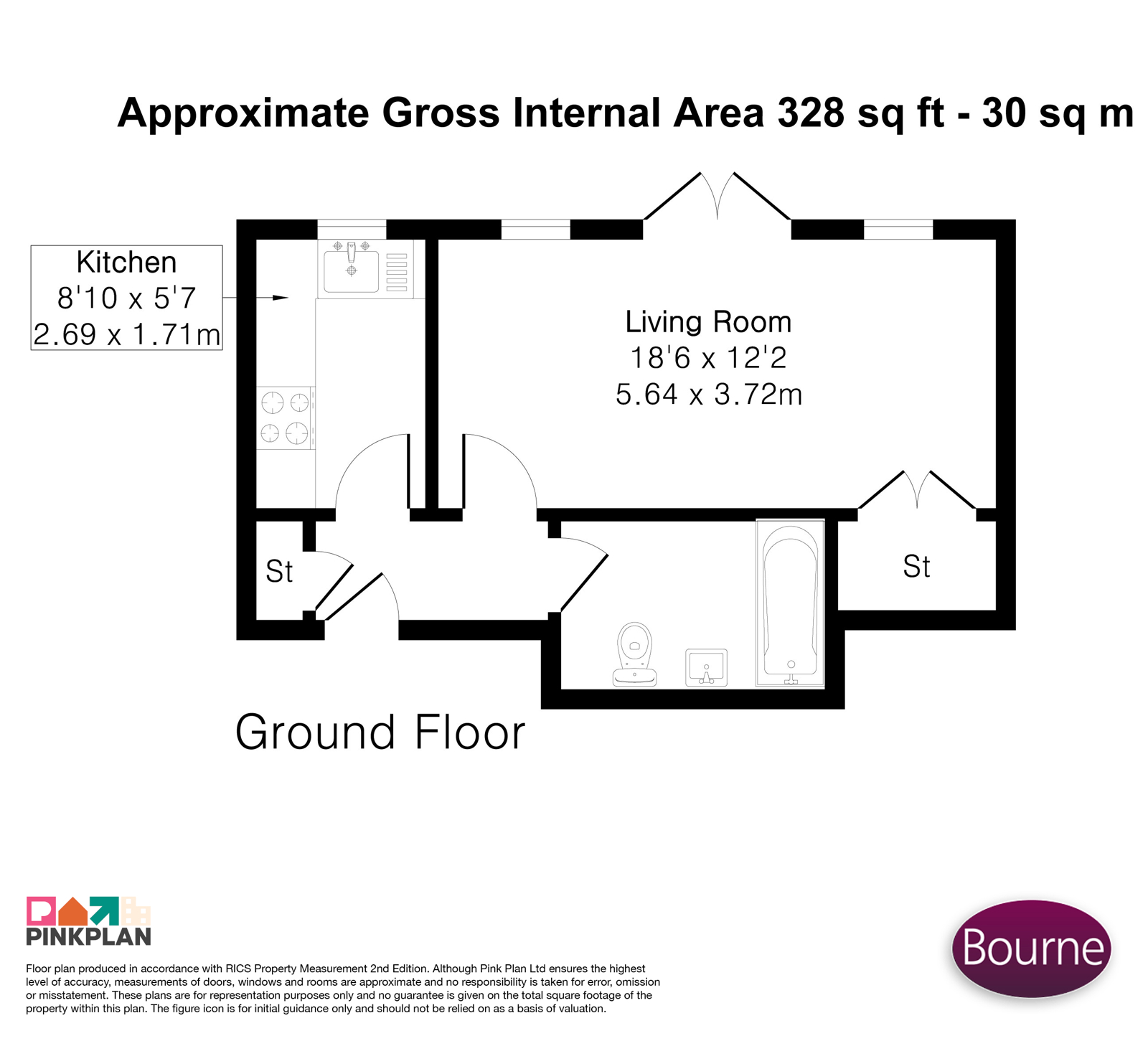 1 Kestrel House,, Weydon Lane, Farnham floorplan