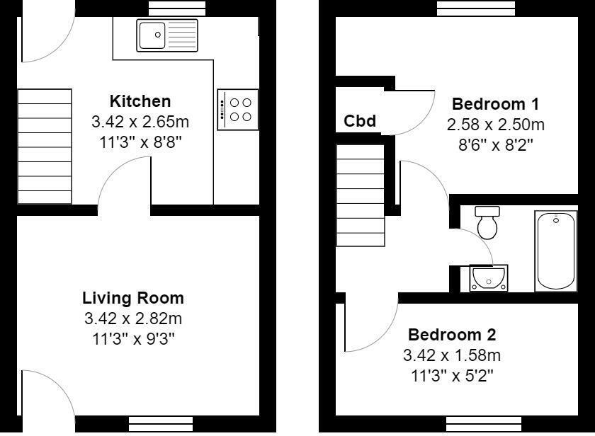 3, King Street, Ripon floorplan