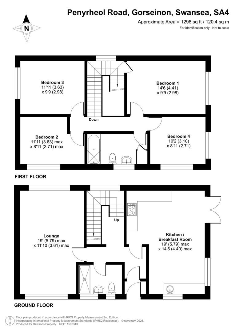 11, Penyrheol Road, Swansea floorplan