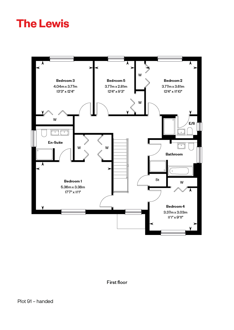 68, Strathaven Road, Hamilton, ml3 7Ux floorplan