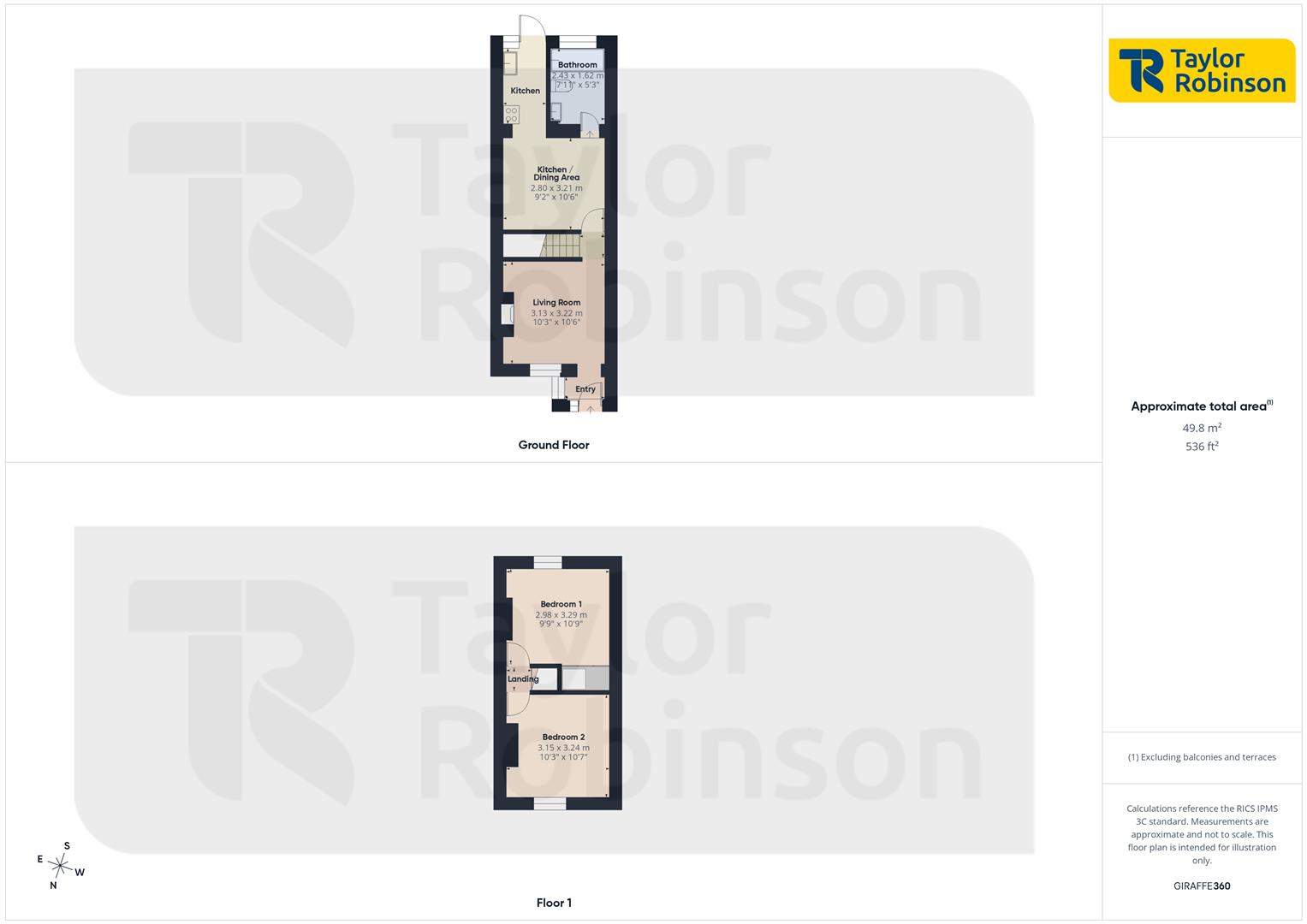 64, West Street, Crawley floorplan