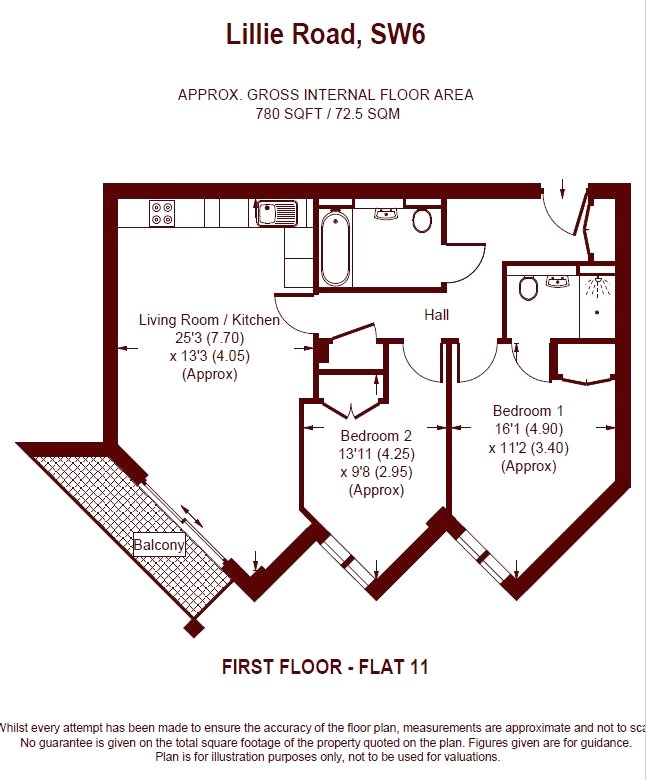 2 Bedrooms Flat for sale in Mackenzie House, 363 Lillie Road, London SW6