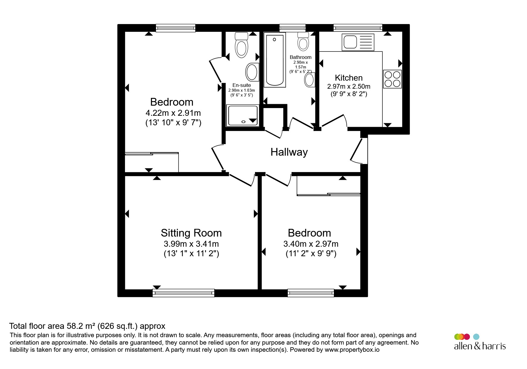 Newlands Court, Bathgate floorplan
