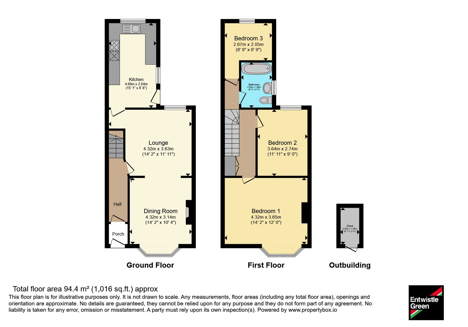 14, Trevor Road, Liverpool floorplan