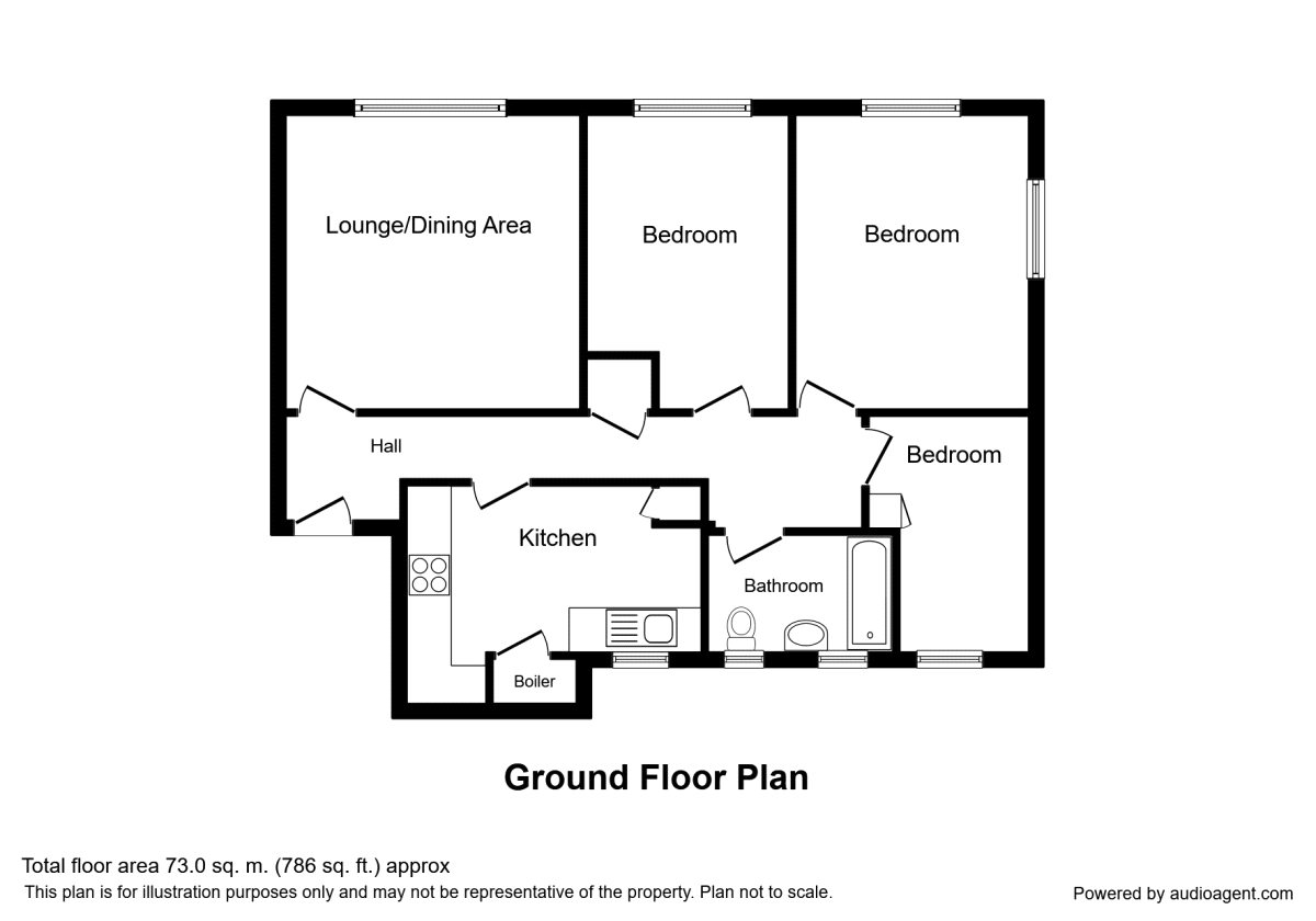Central Drive, West Midlands floorplan