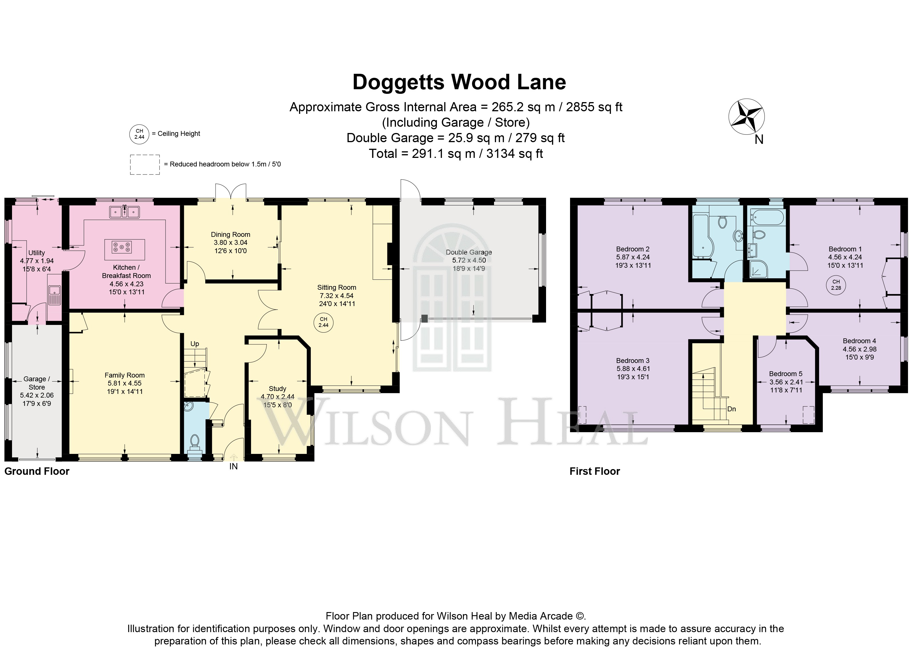Emberwood, Doggetts Wood Lane, Little Chalfont floorplan