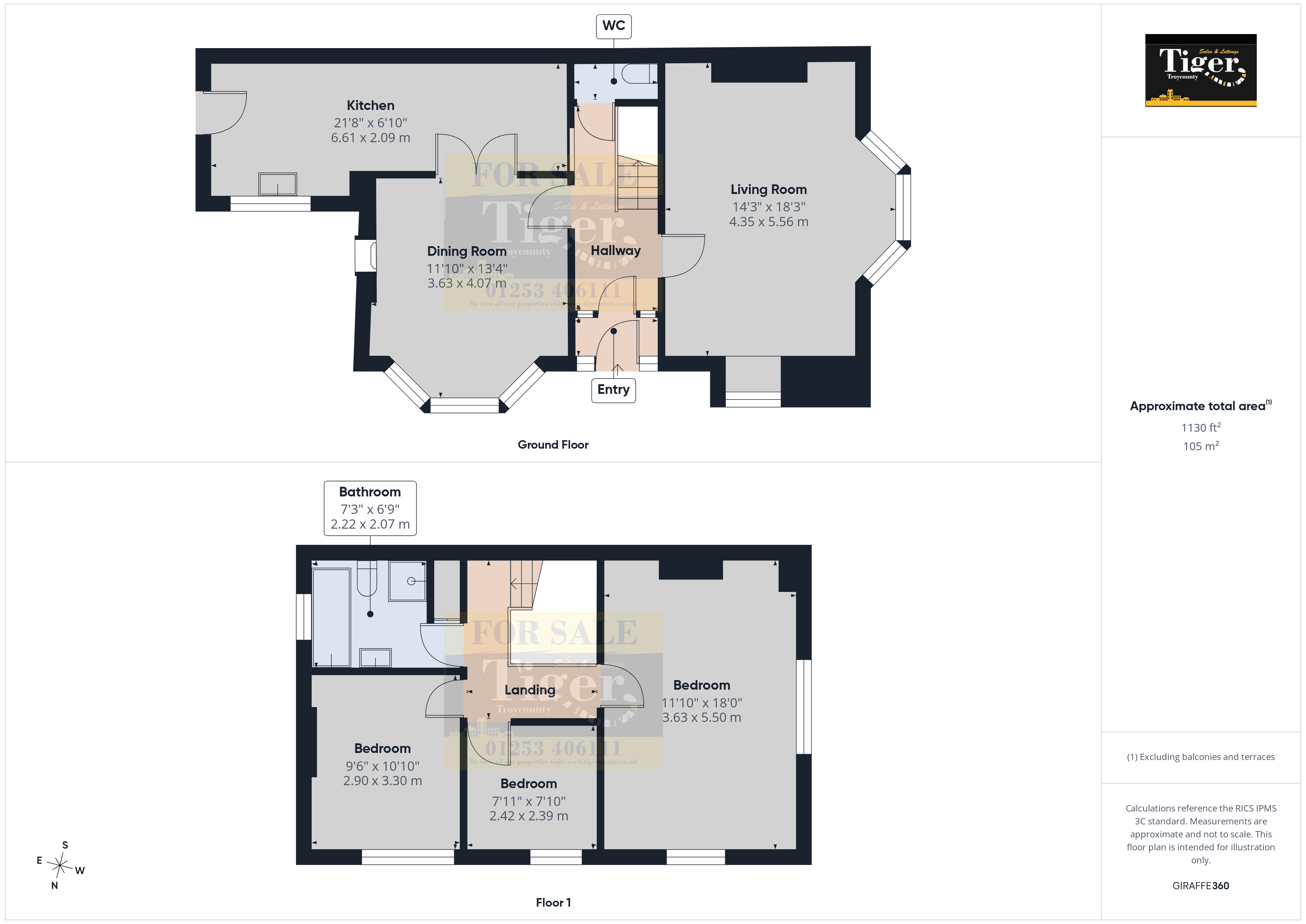 64, Horncliffe Road, Blackpool floorplan