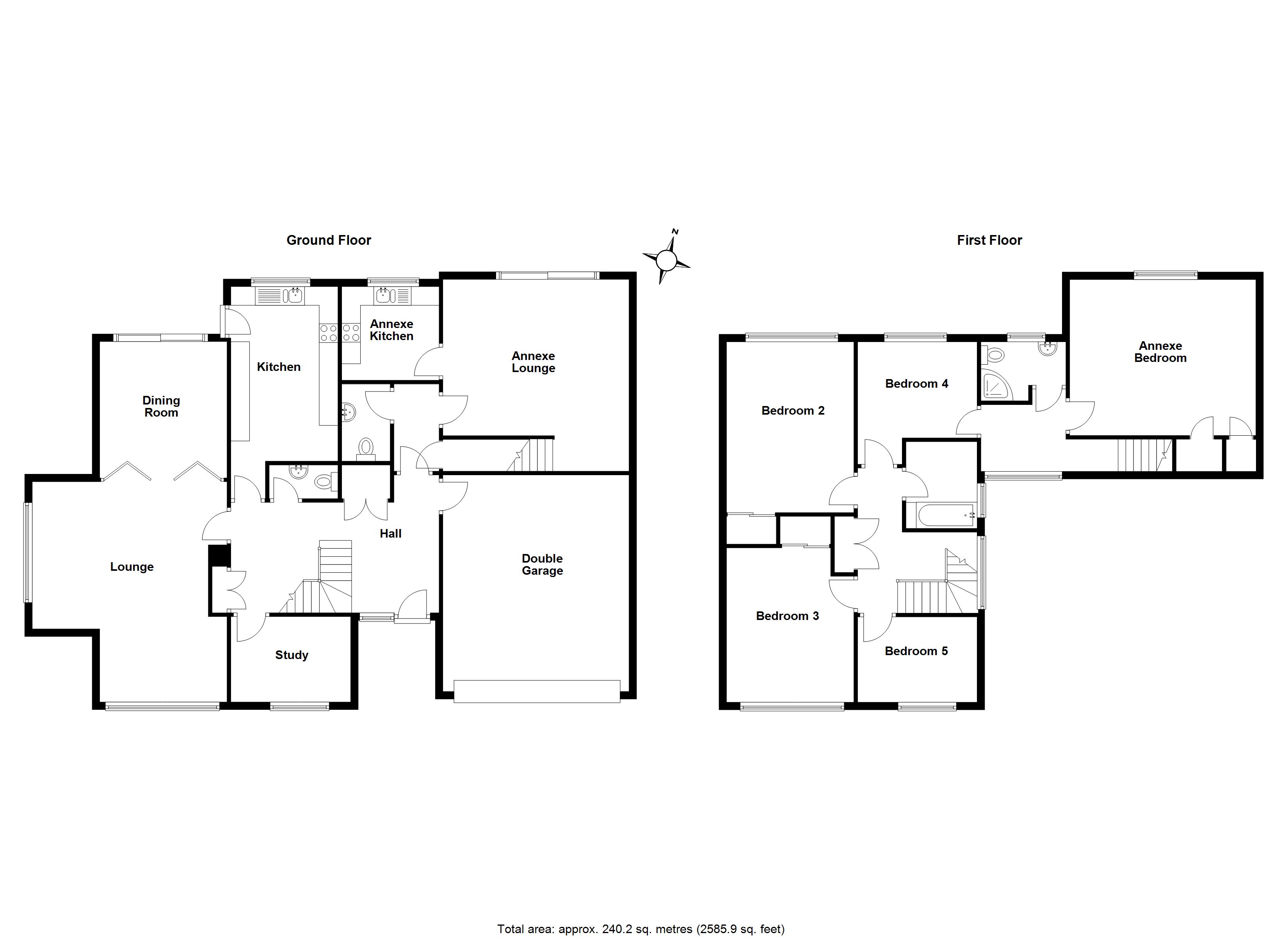 16, Whitney Drive, Hertfordshire floorplan