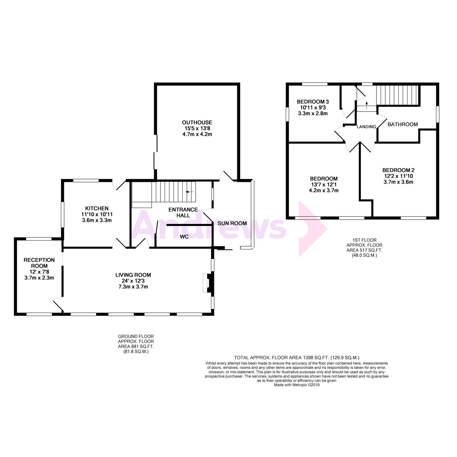 3 Bedrooms Cottage for sale in 1 & 2 Broadway Cottages, Emborough BA3