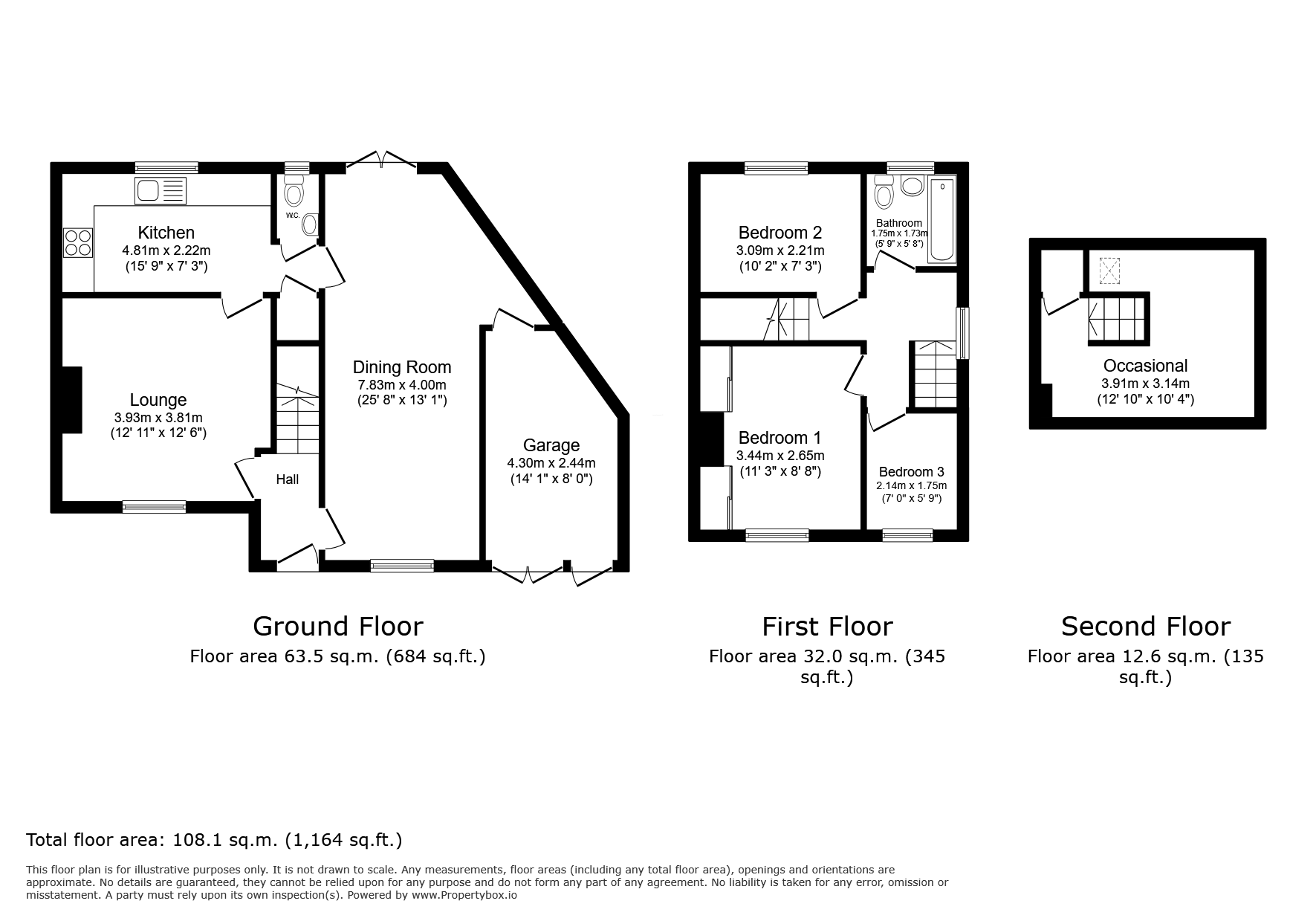 107, Silcoates Lane, Wakefield floorplan