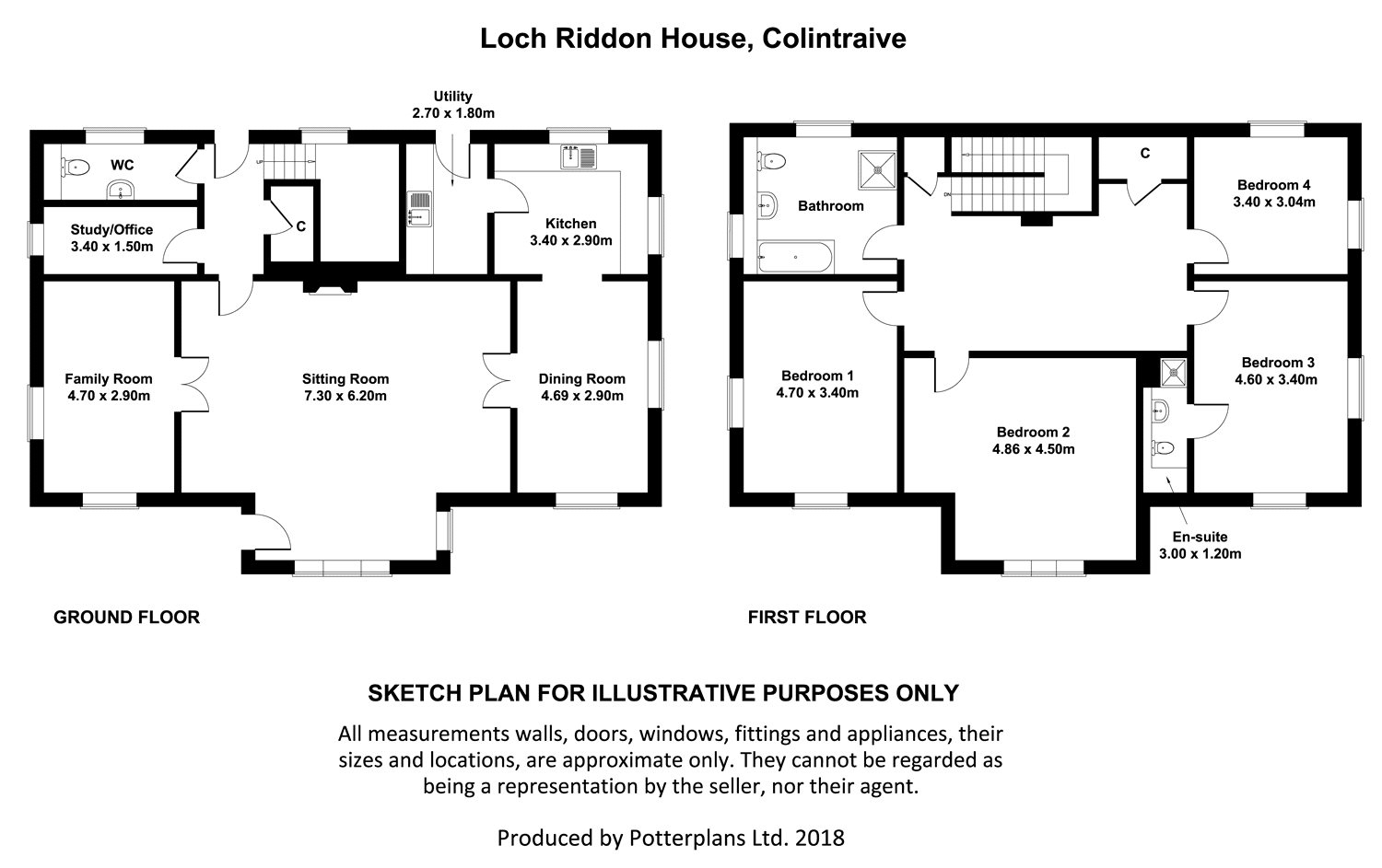 4 Bedrooms Detached house for sale in Loch Riddon House, Colintraive, Argyll And Bute PA22