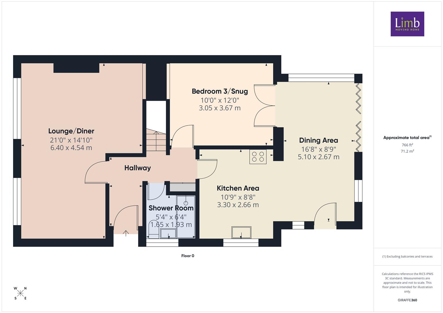 6, St. Annes Walk, Welton floorplan
