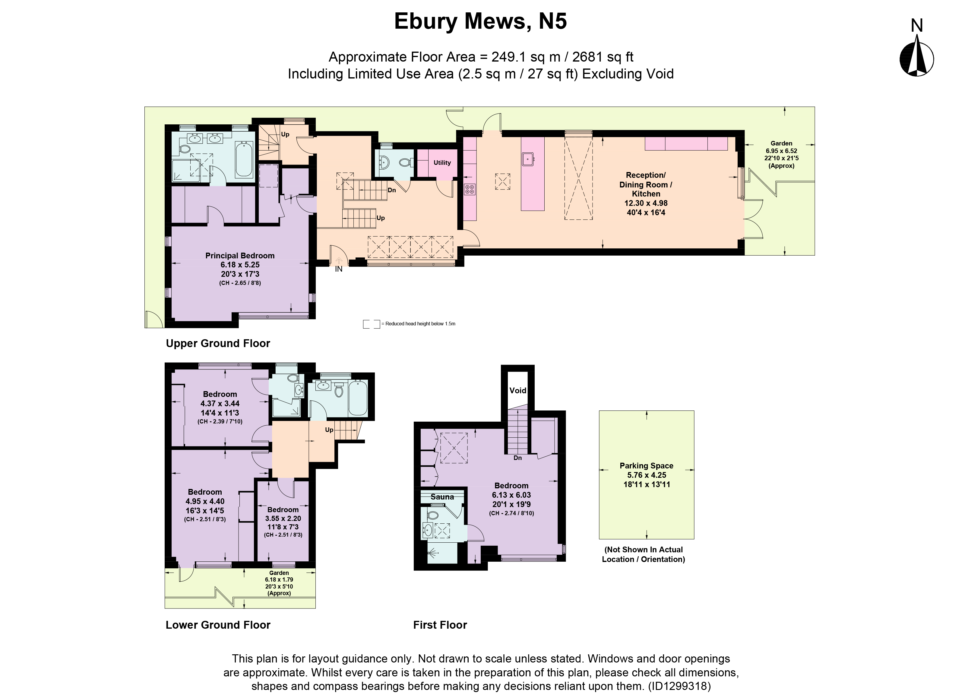 1, Ebury Mews, Islington floorplan