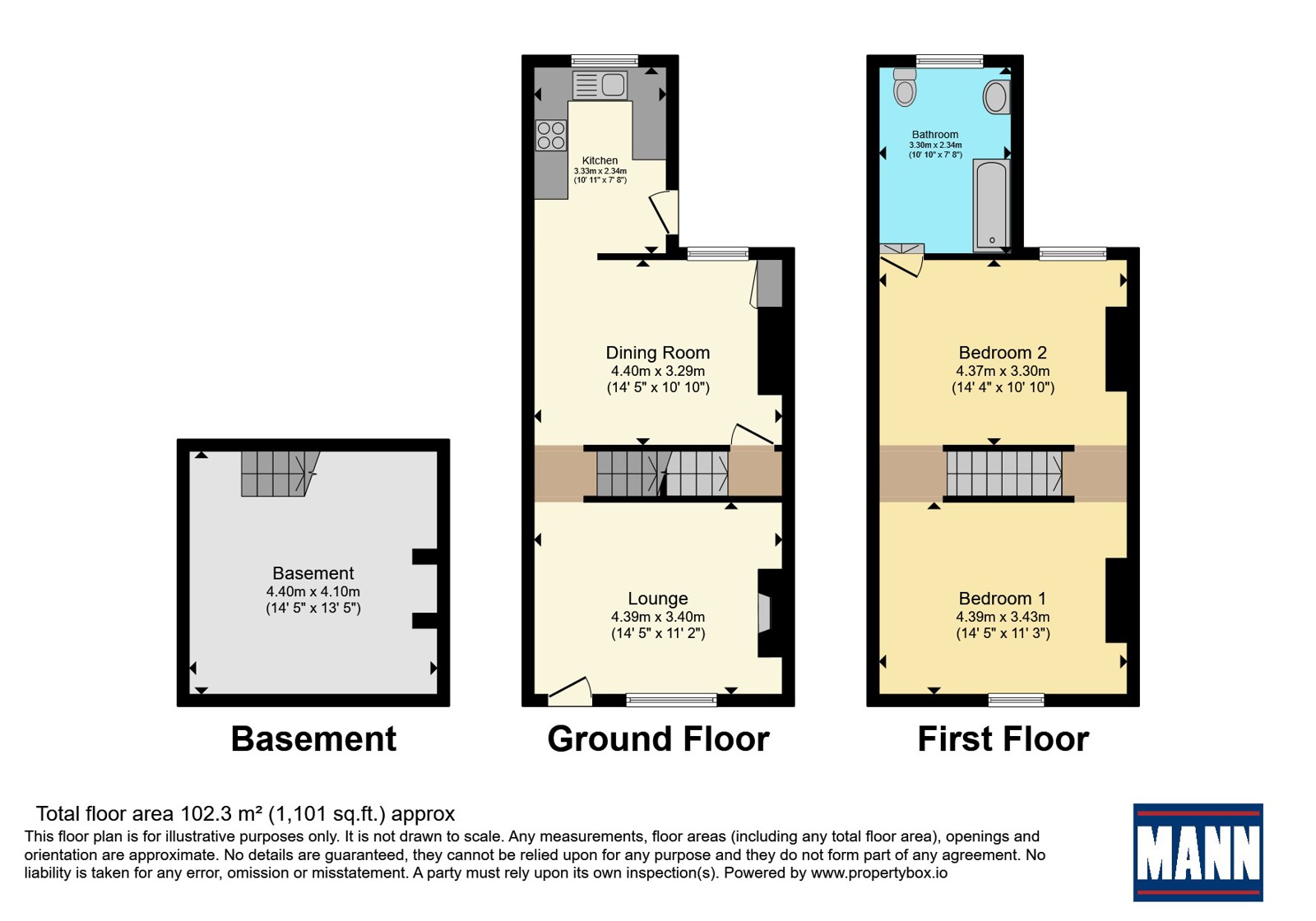 Saxton Street, Kent floorplan