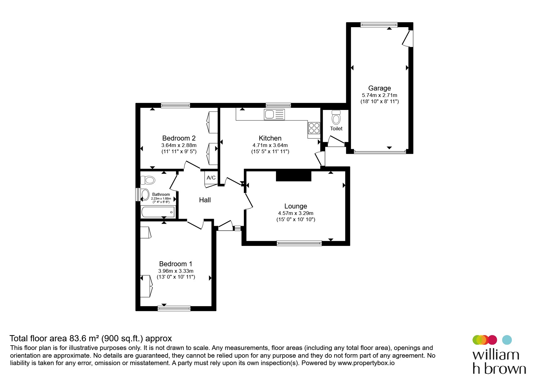 Zanric, Hockland Road, Wisbech floorplan