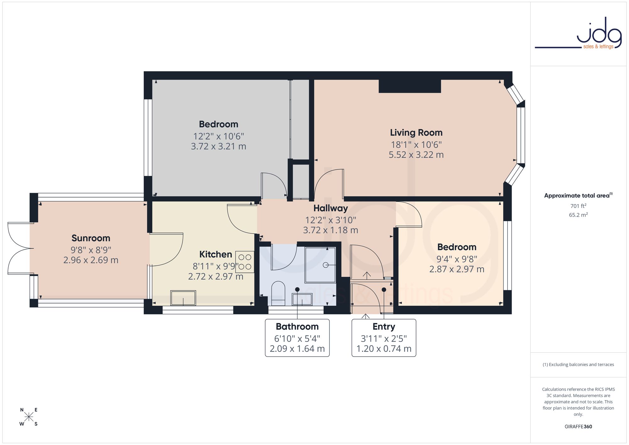 51 White Lund Road, Morecambe floorplan