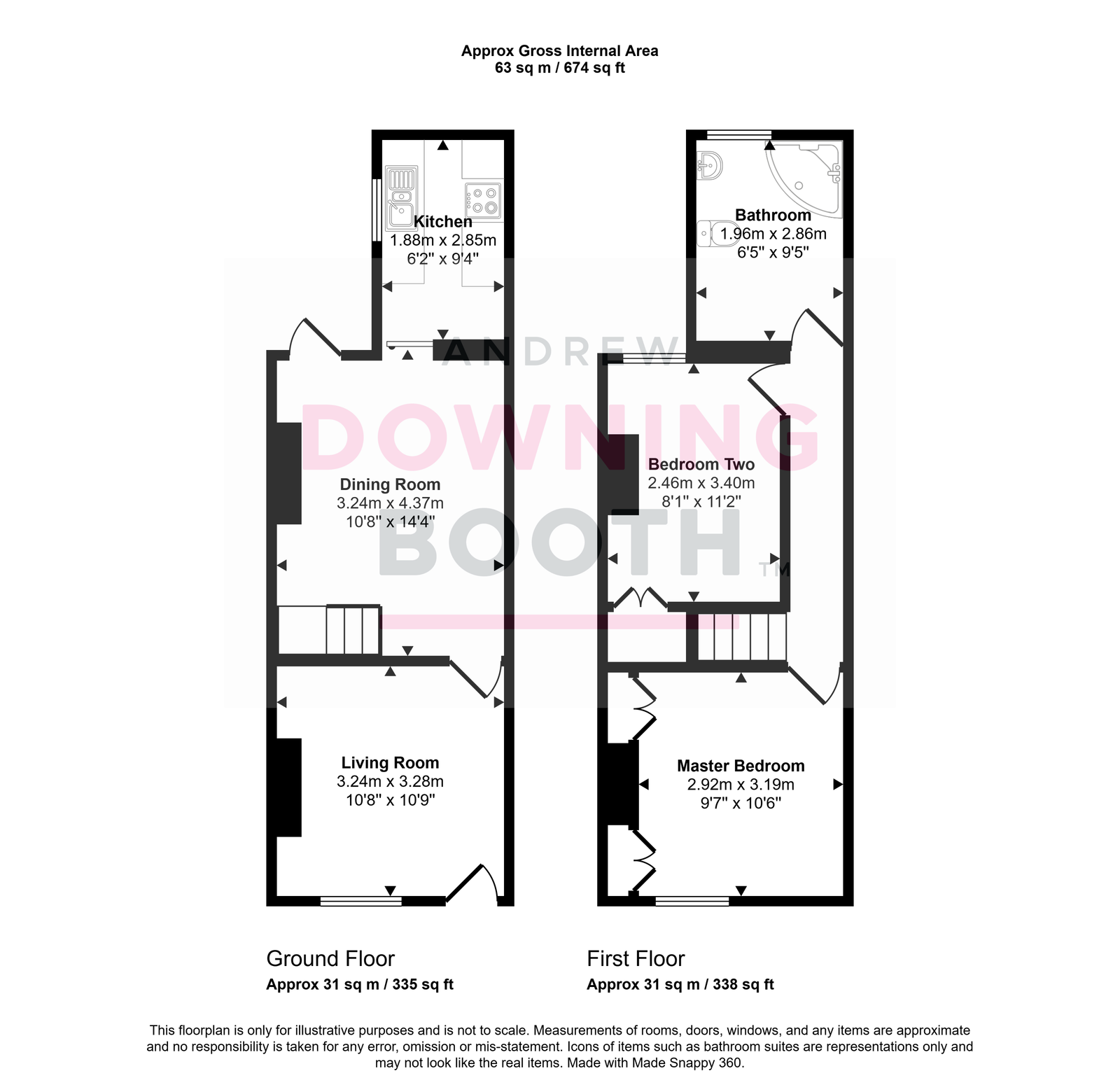 399, Walsall Road, Walsall floorplan