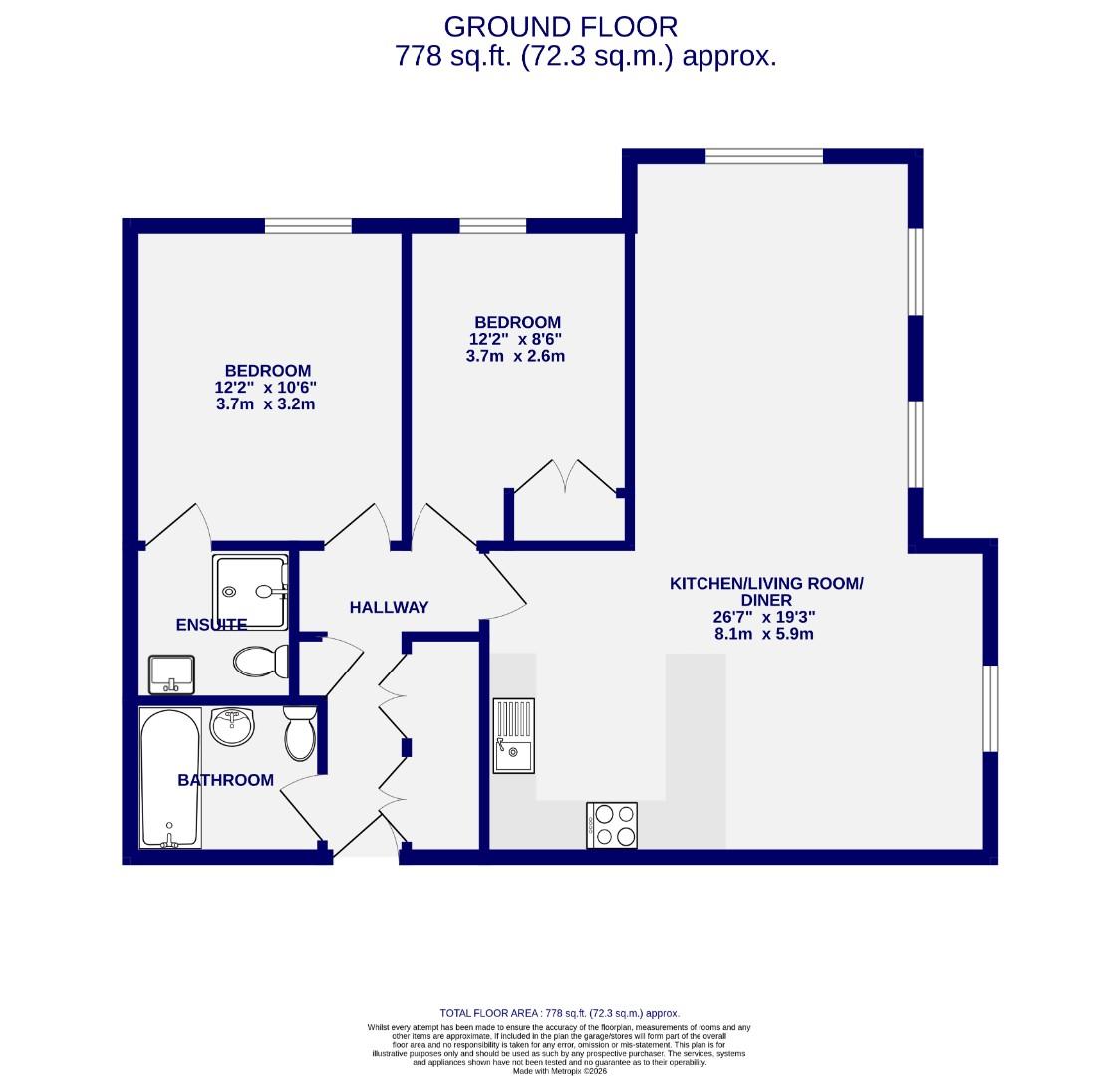 56, Phoenix Boulevard, York floorplan