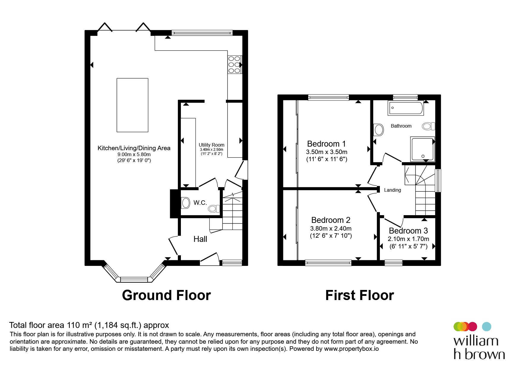 12, Allenby Grove, Leeds floorplan
