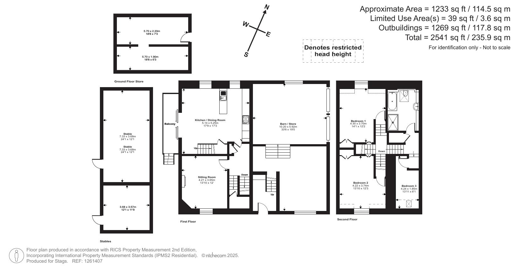 The Sidings, Tiverton floorplan