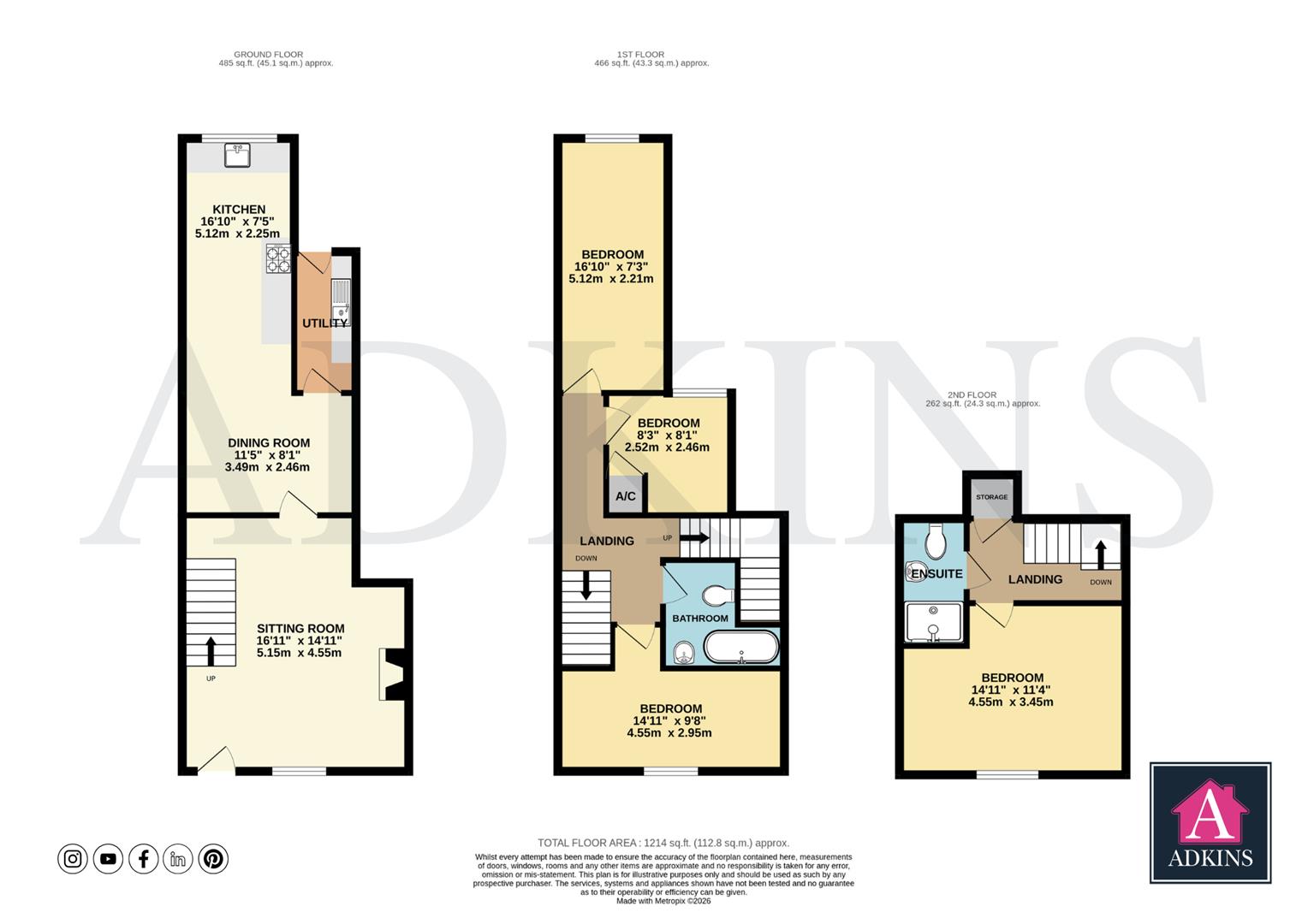 22, Ashton Road, Cirencester floorplan