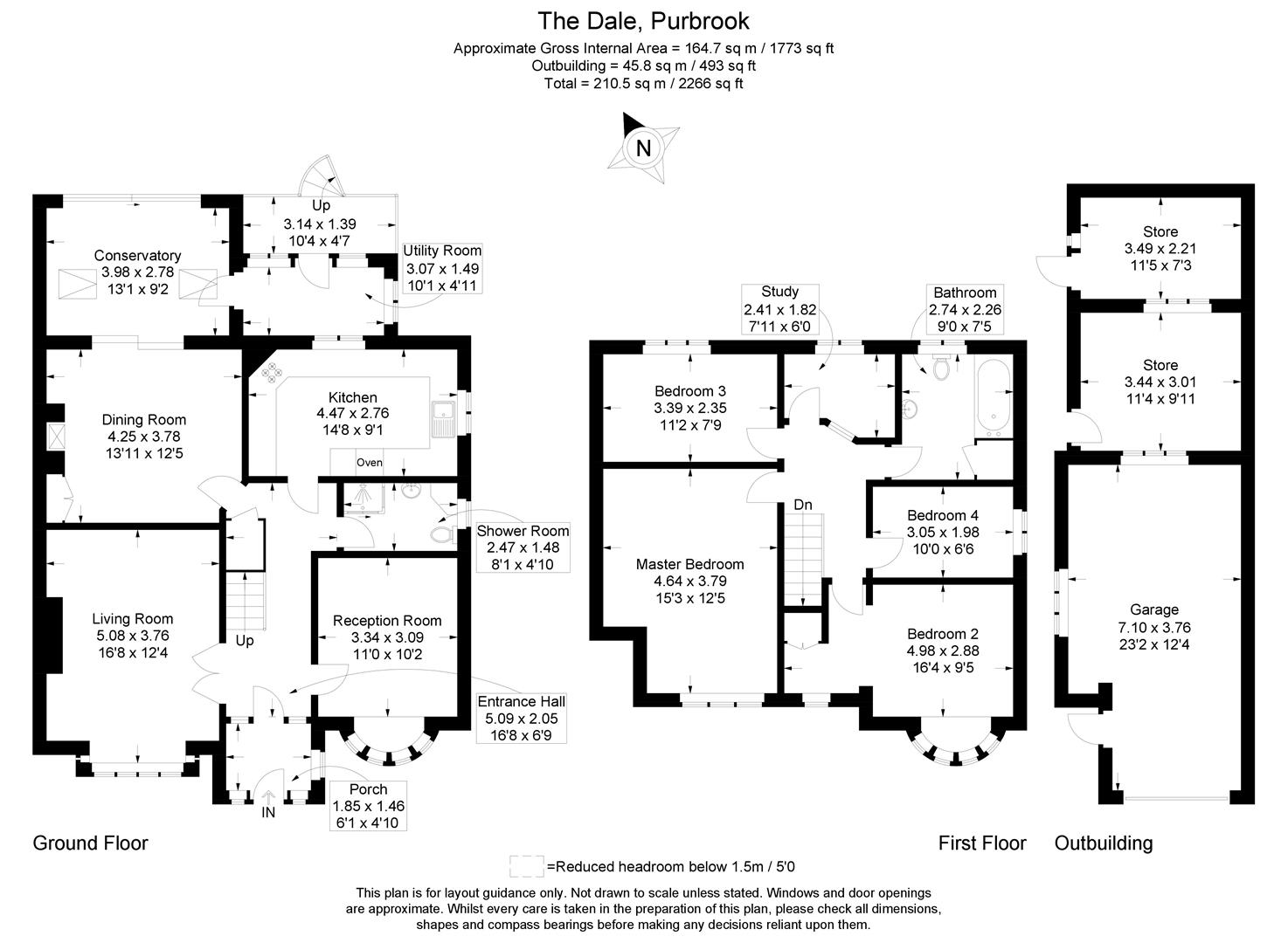 43, The Dale, Waterlooville floorplan