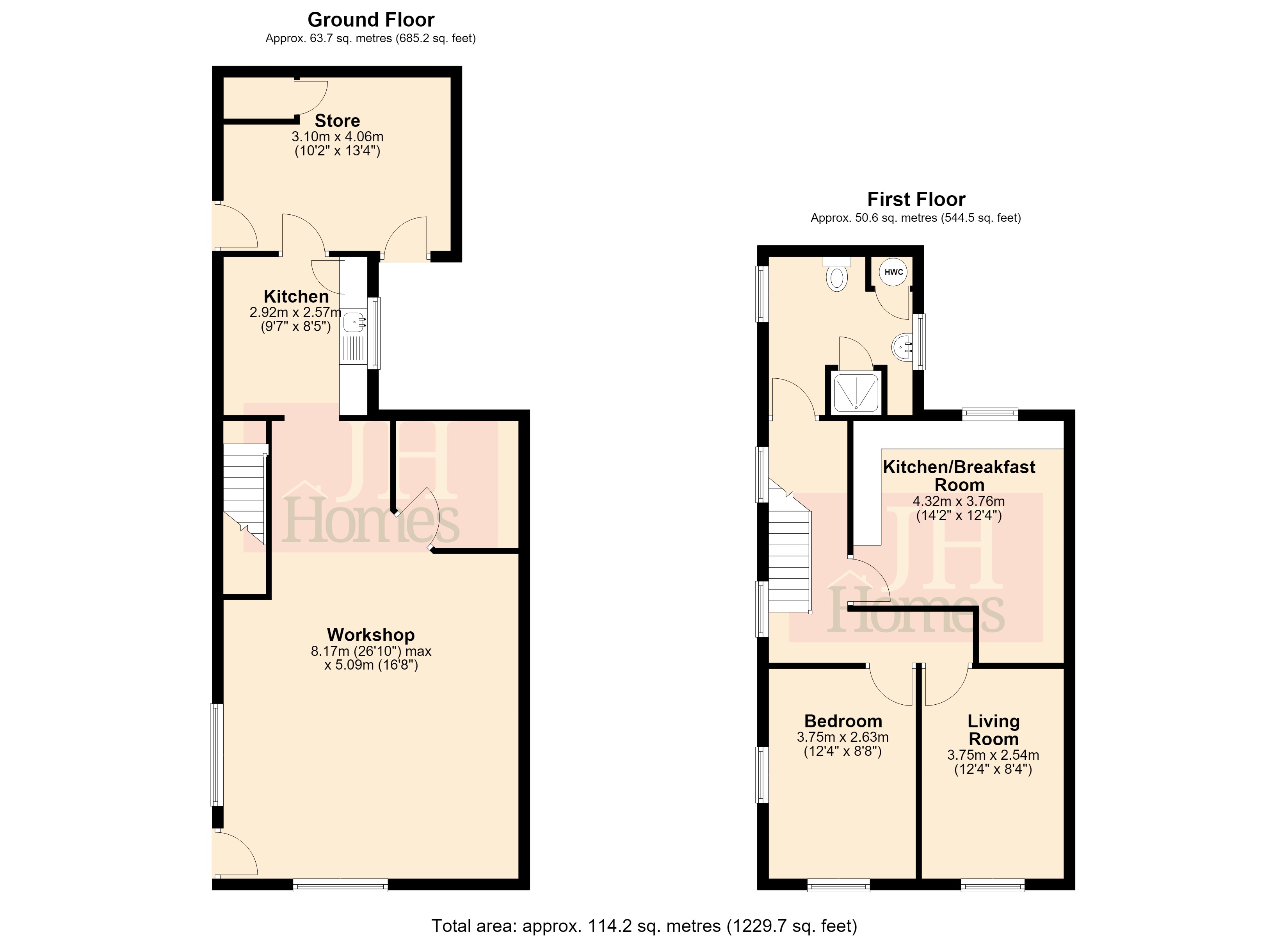 2 & 2a, Lumley Street, Barrow-in-Furness floorplan
