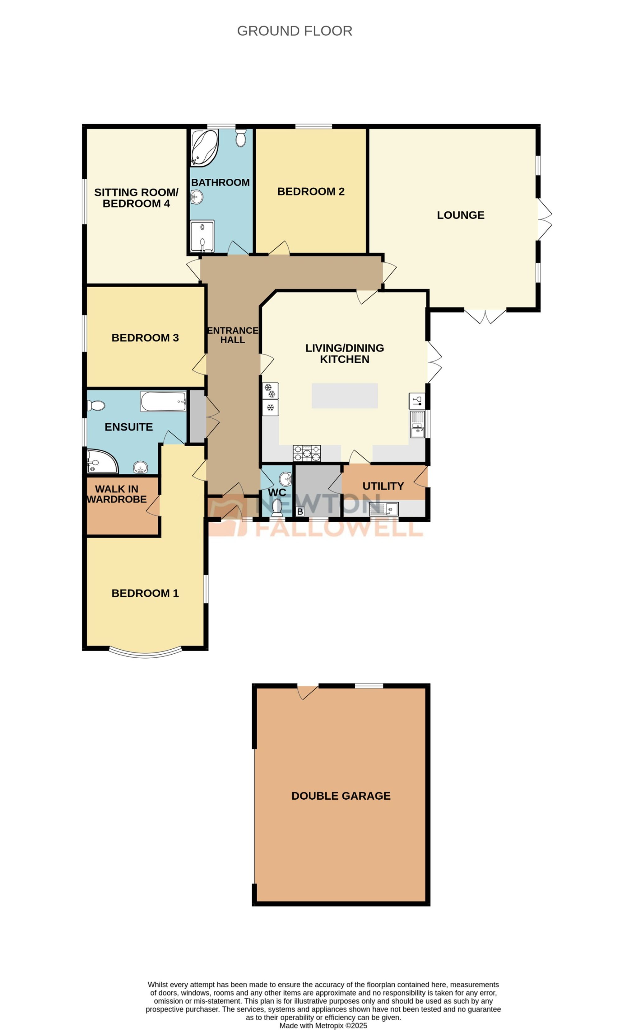 3a Long Lane, Newark floorplan