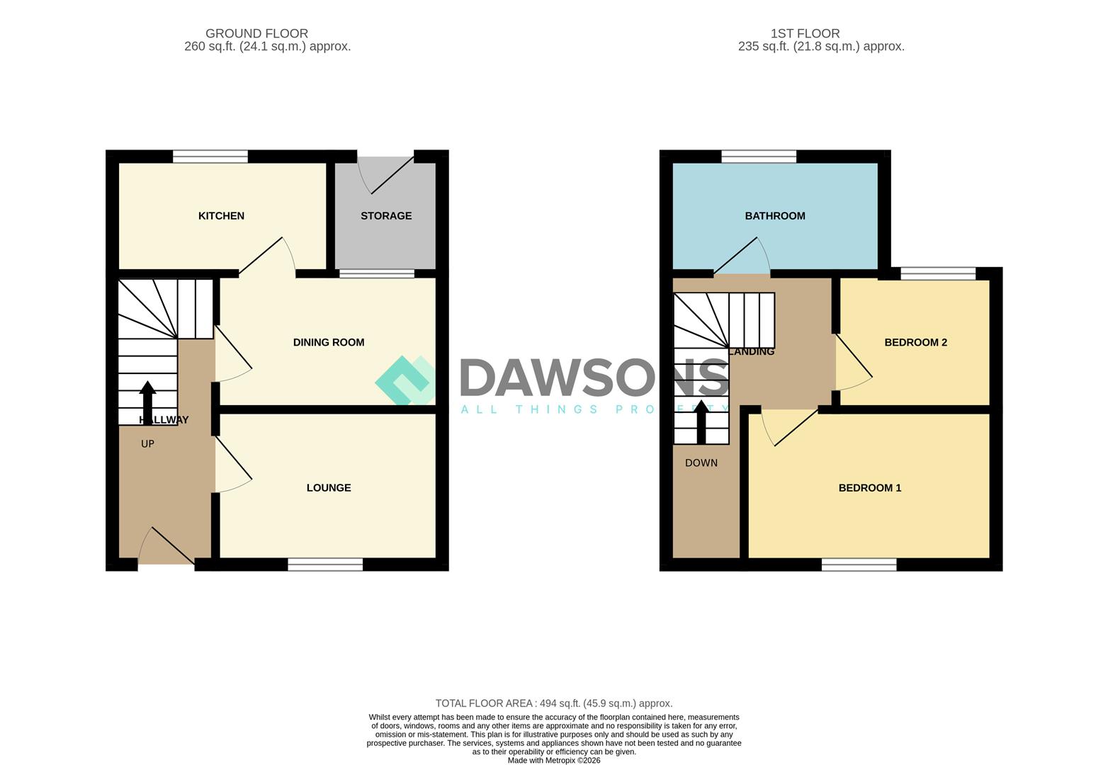 13, Llewelyn Street, Swansea floorplan