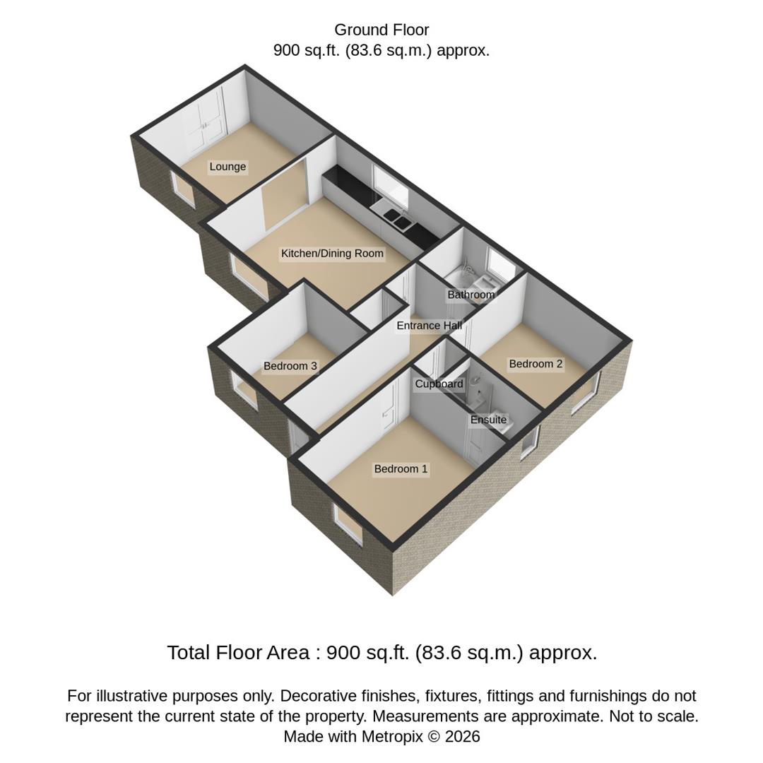 Chestnut House, 10 Homestead Gardens, Great Yarmouth floorplan