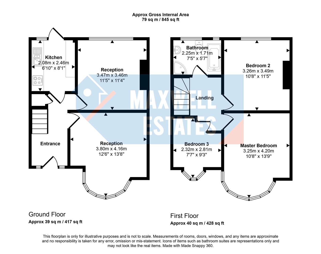11, Church Lane, Harrow floorplan