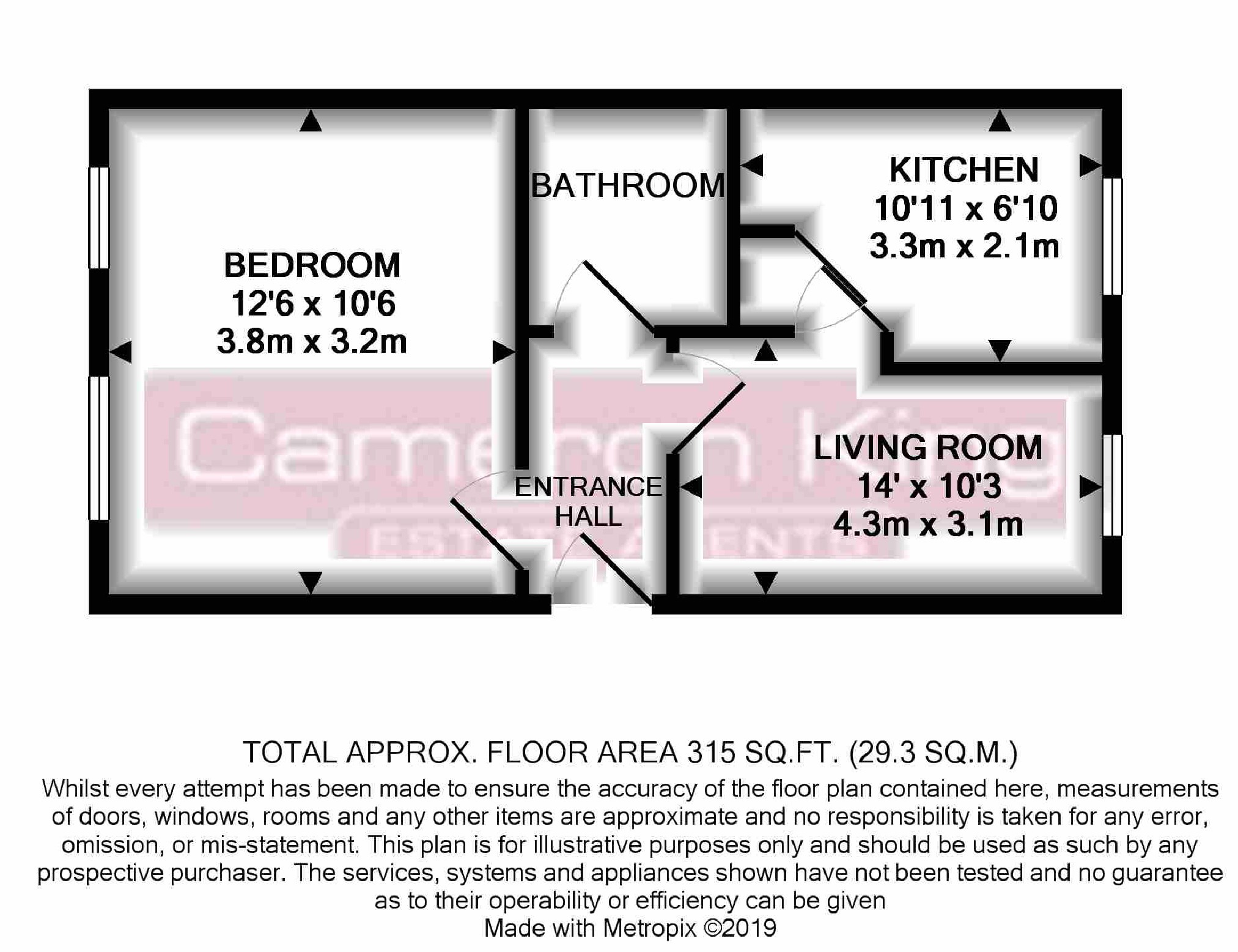 1 Bedrooms Flat for sale in Walpole Road, Burnham, Slough SL1