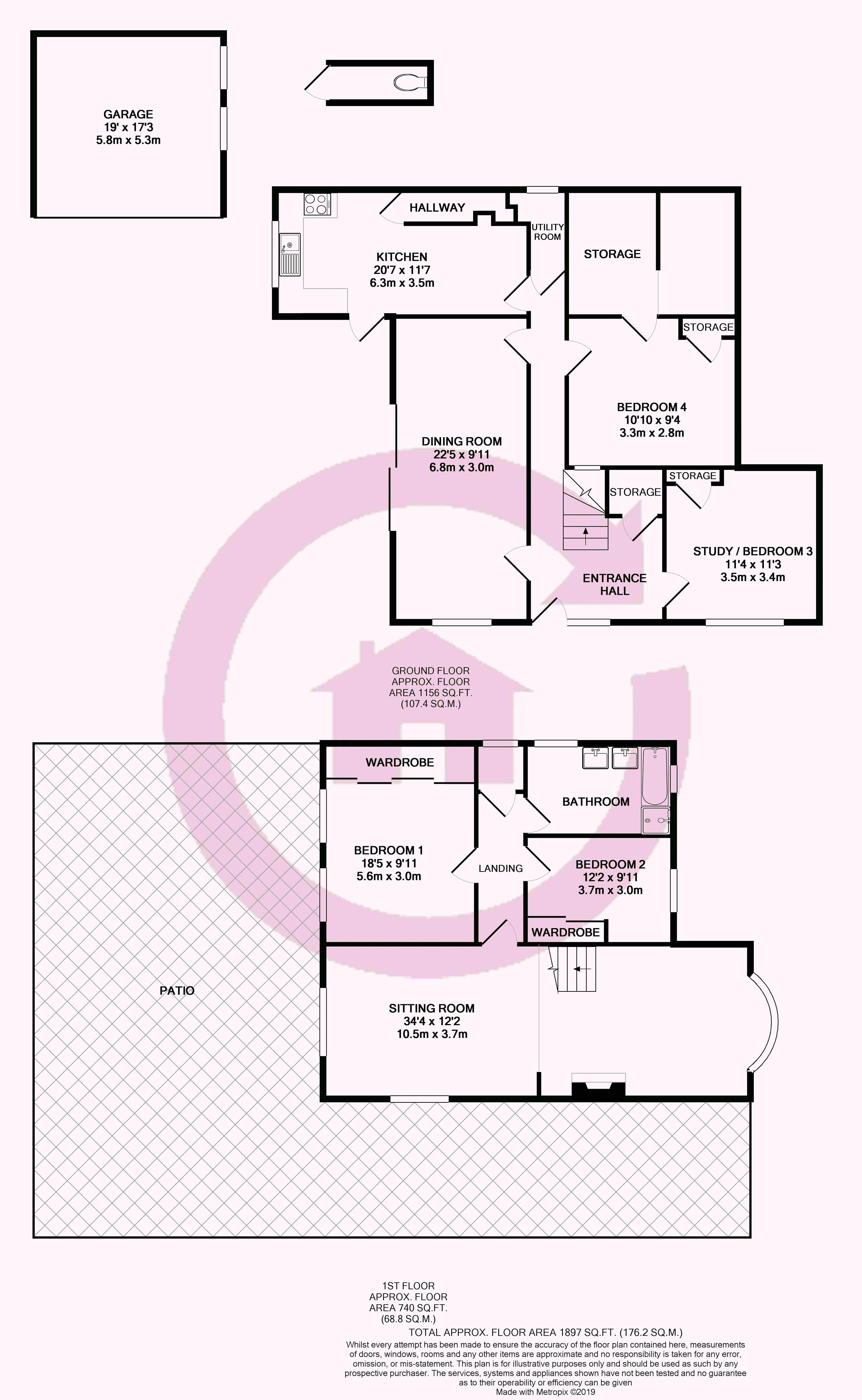 3 Bedrooms Detached house to rent in Cleeve Hill, Cheltenham GL52