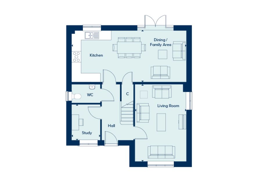134, Maidenhead Road, Windsor floorplan